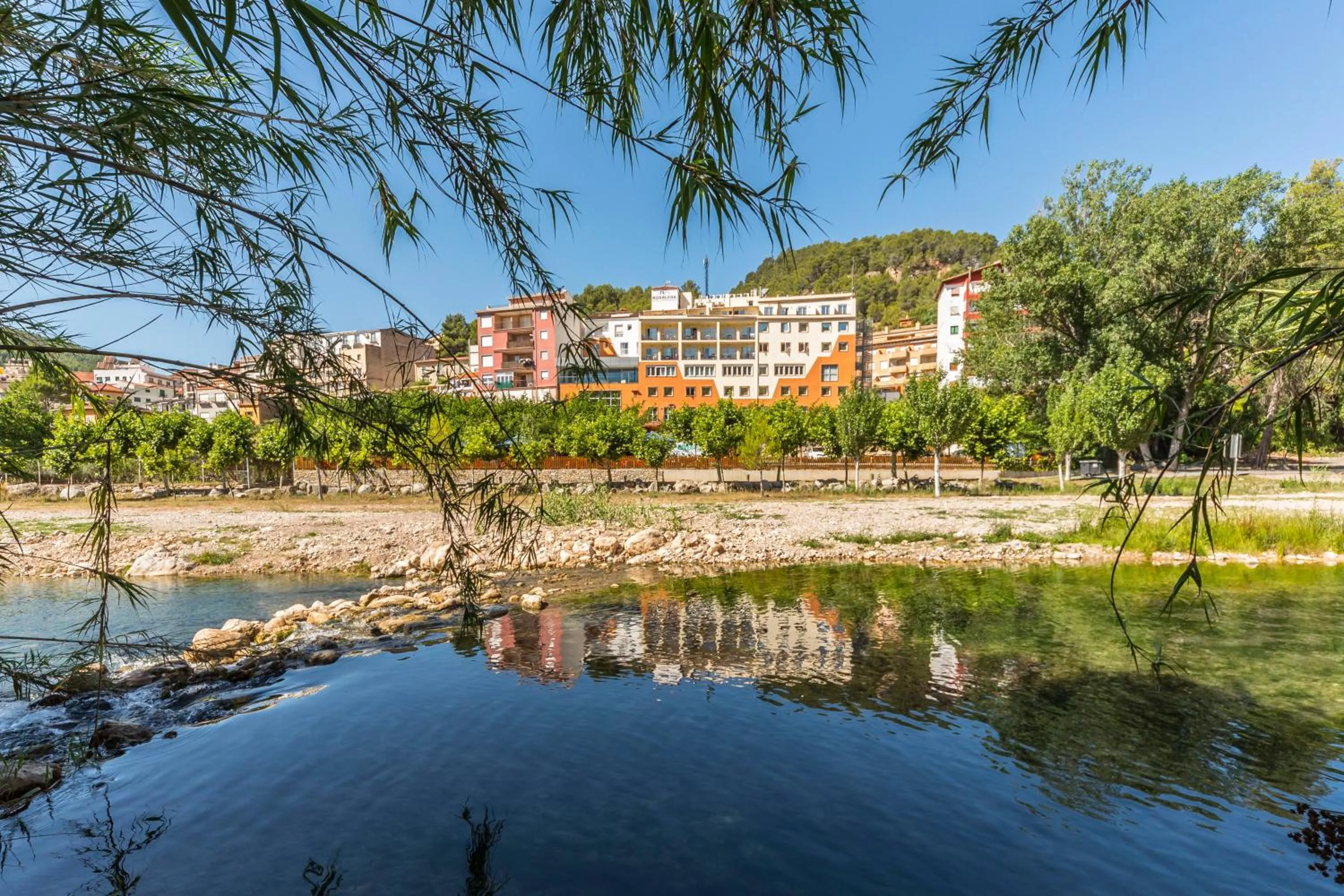 River view in Hotel Rosaleda del Mijares