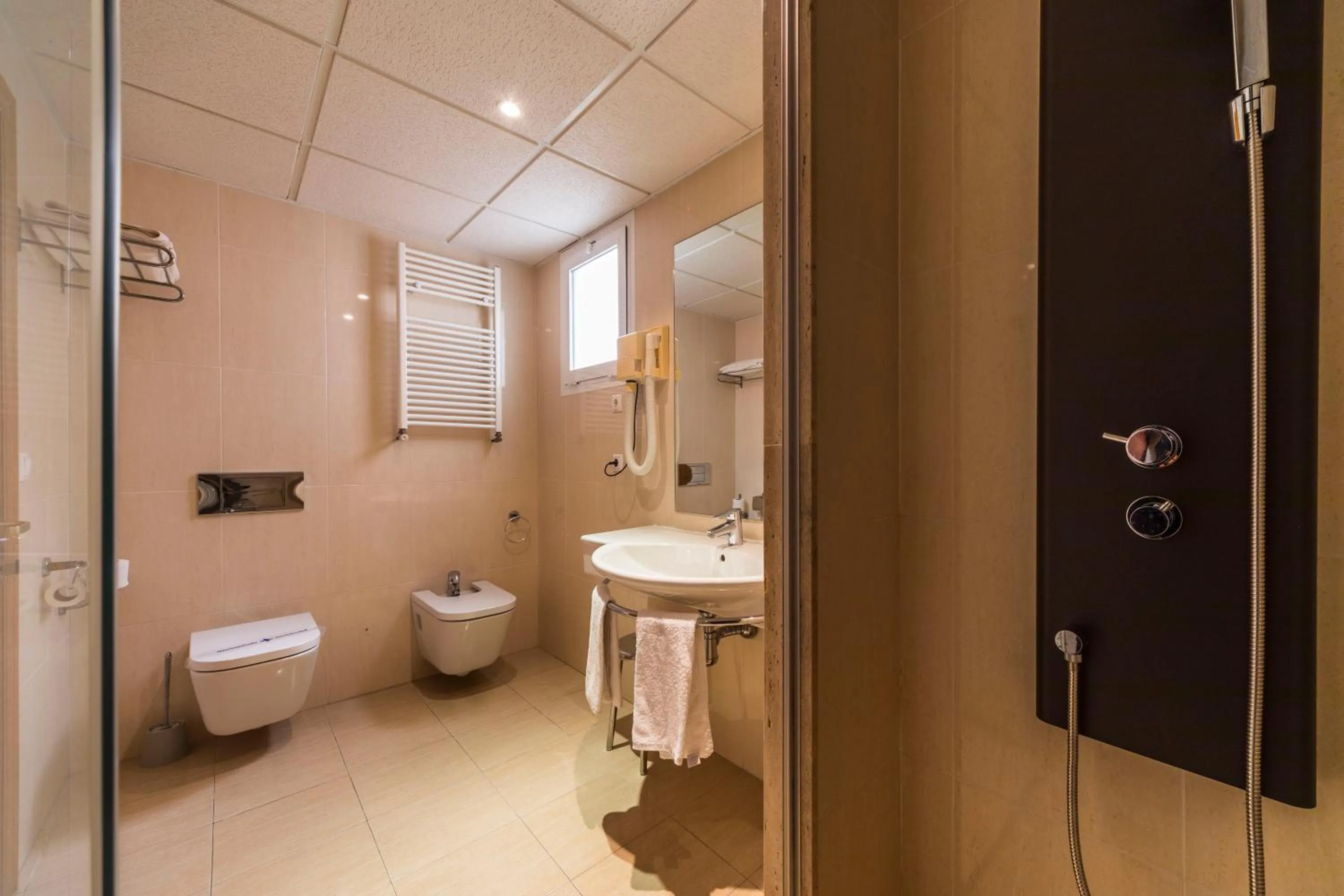 Toilet in Hotel Rosaleda del Mijares