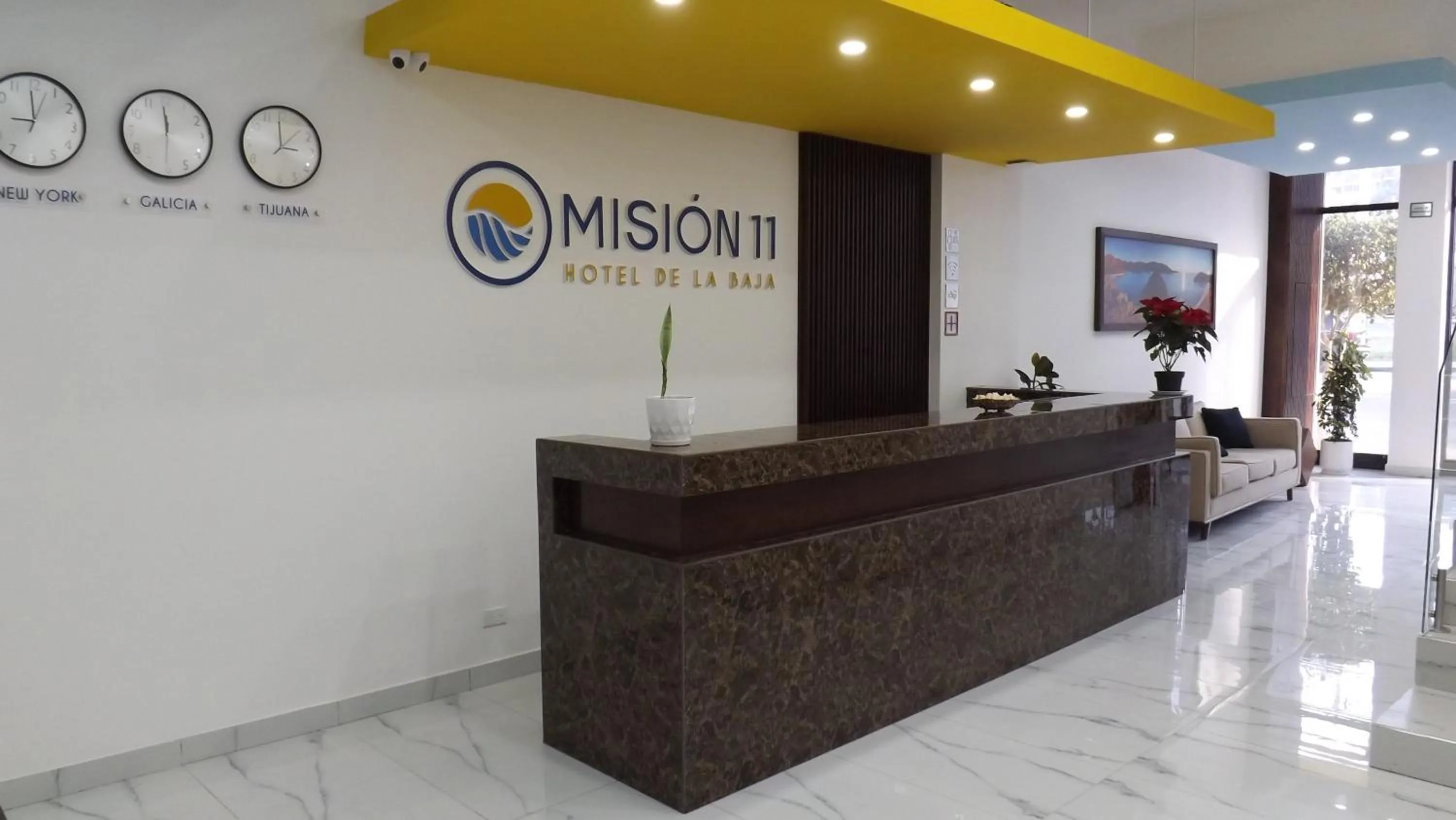 Property logo or sign in HOTEL MISION 11