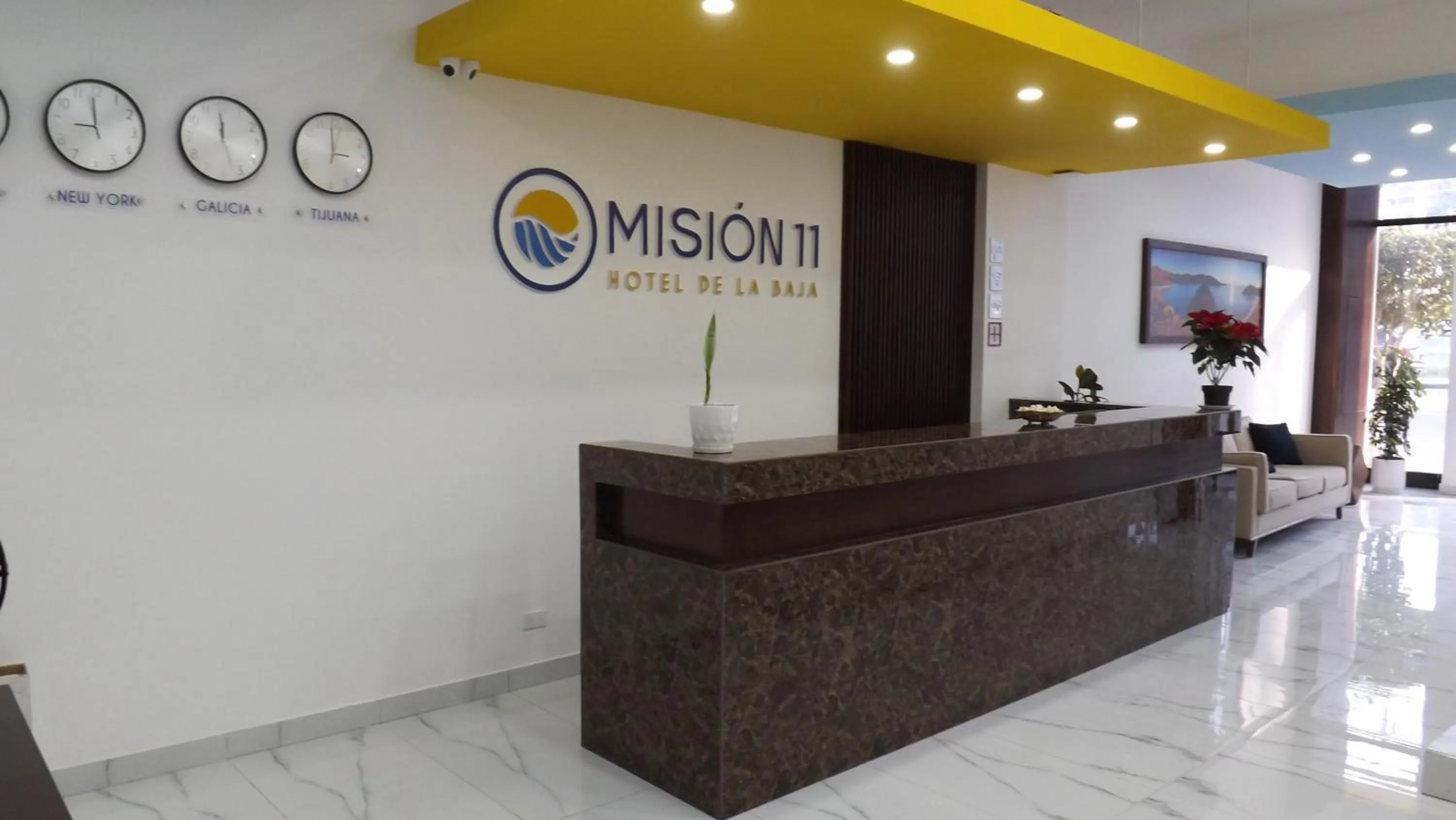 Property logo or sign in HOTEL MISION 11