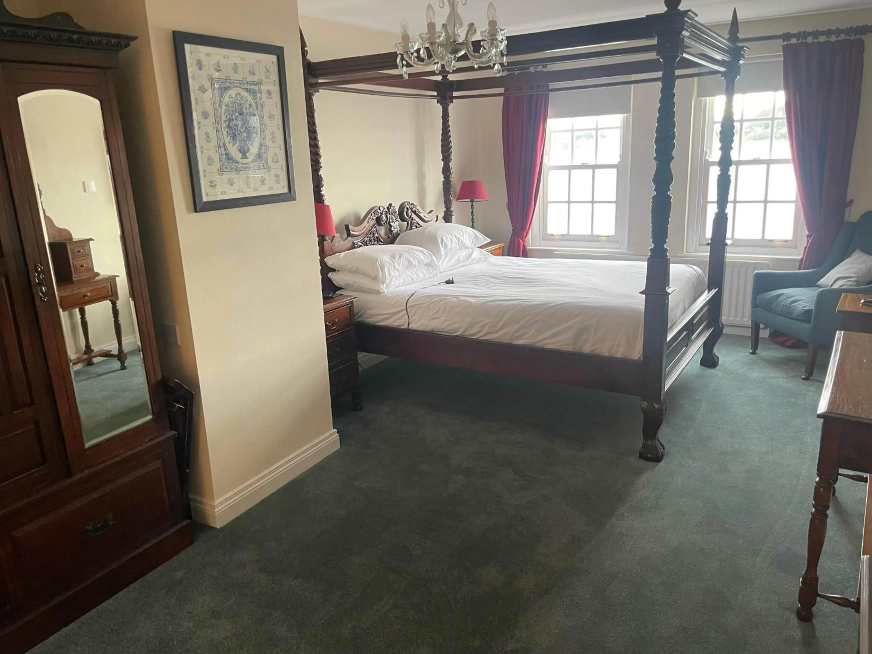 Bed in The Portaferry Hotel