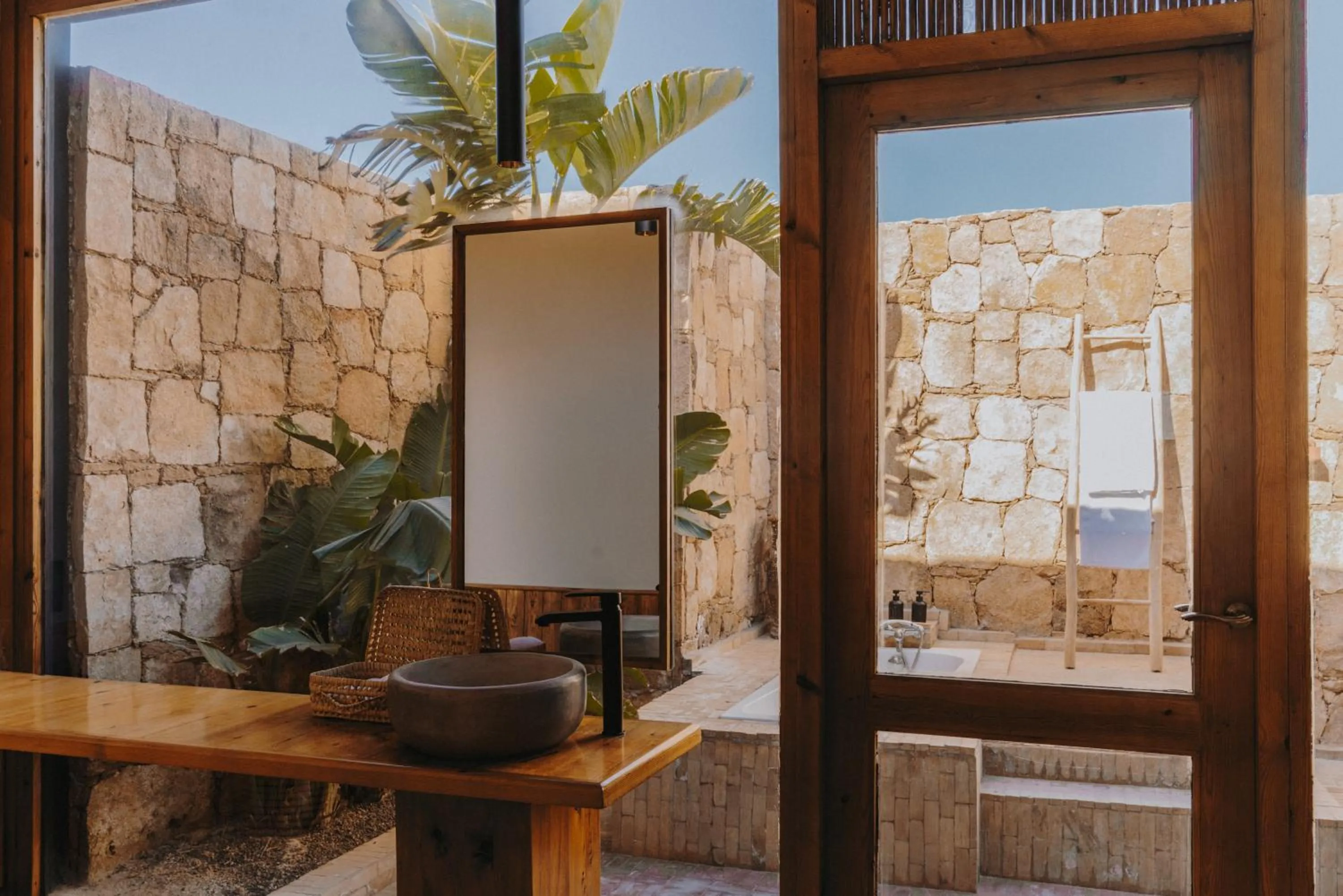 Bathroom in Caravan Dakhla by Our Habitas