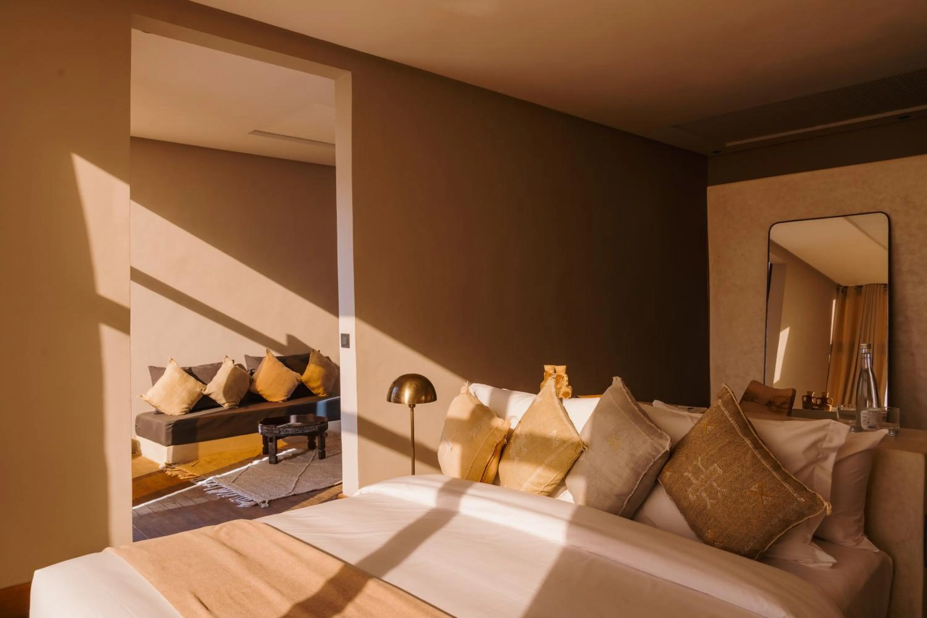 Bedroom in Caravan Dakhla by Our Habitas