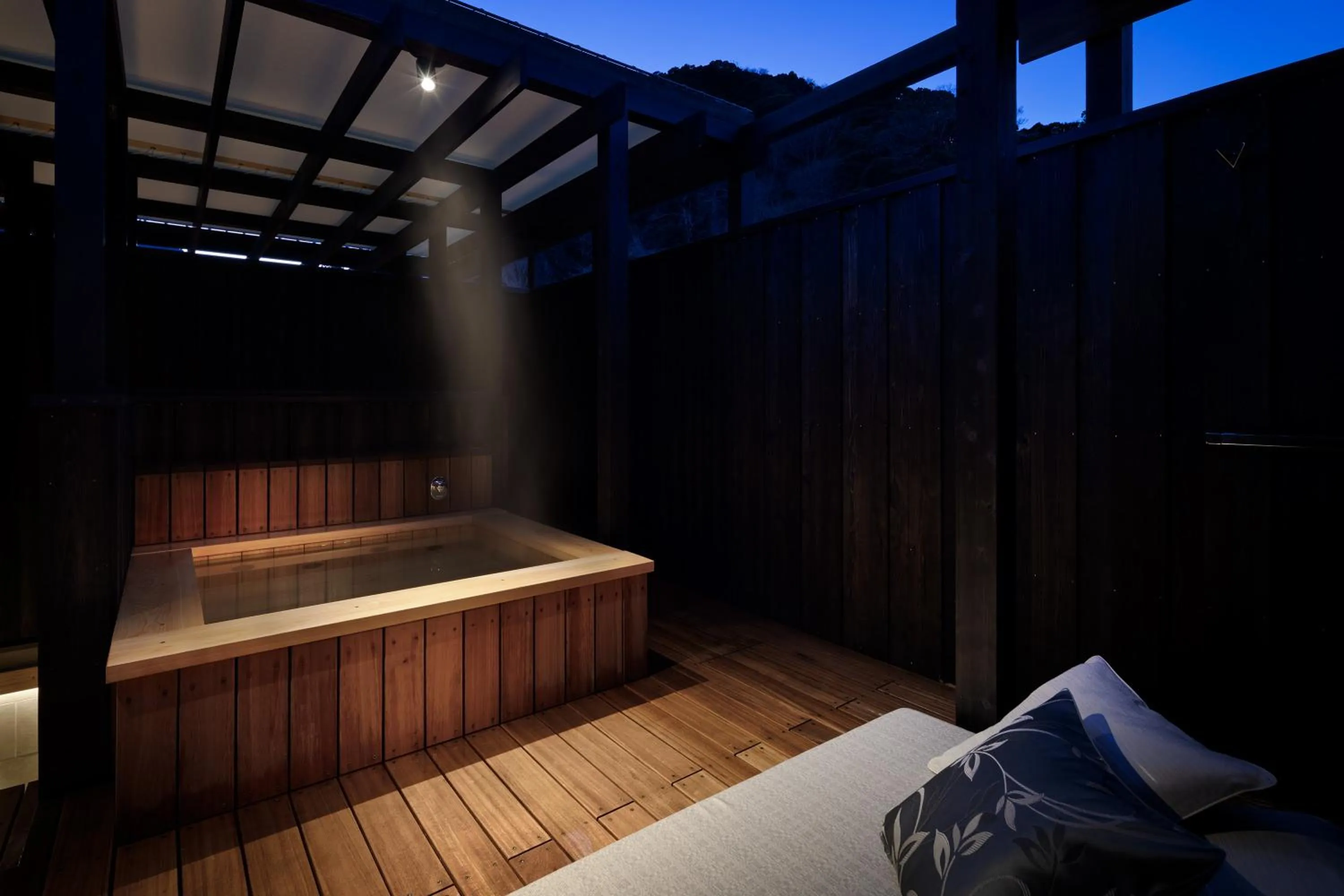 Open Air Bath in Hotel Zagakukan