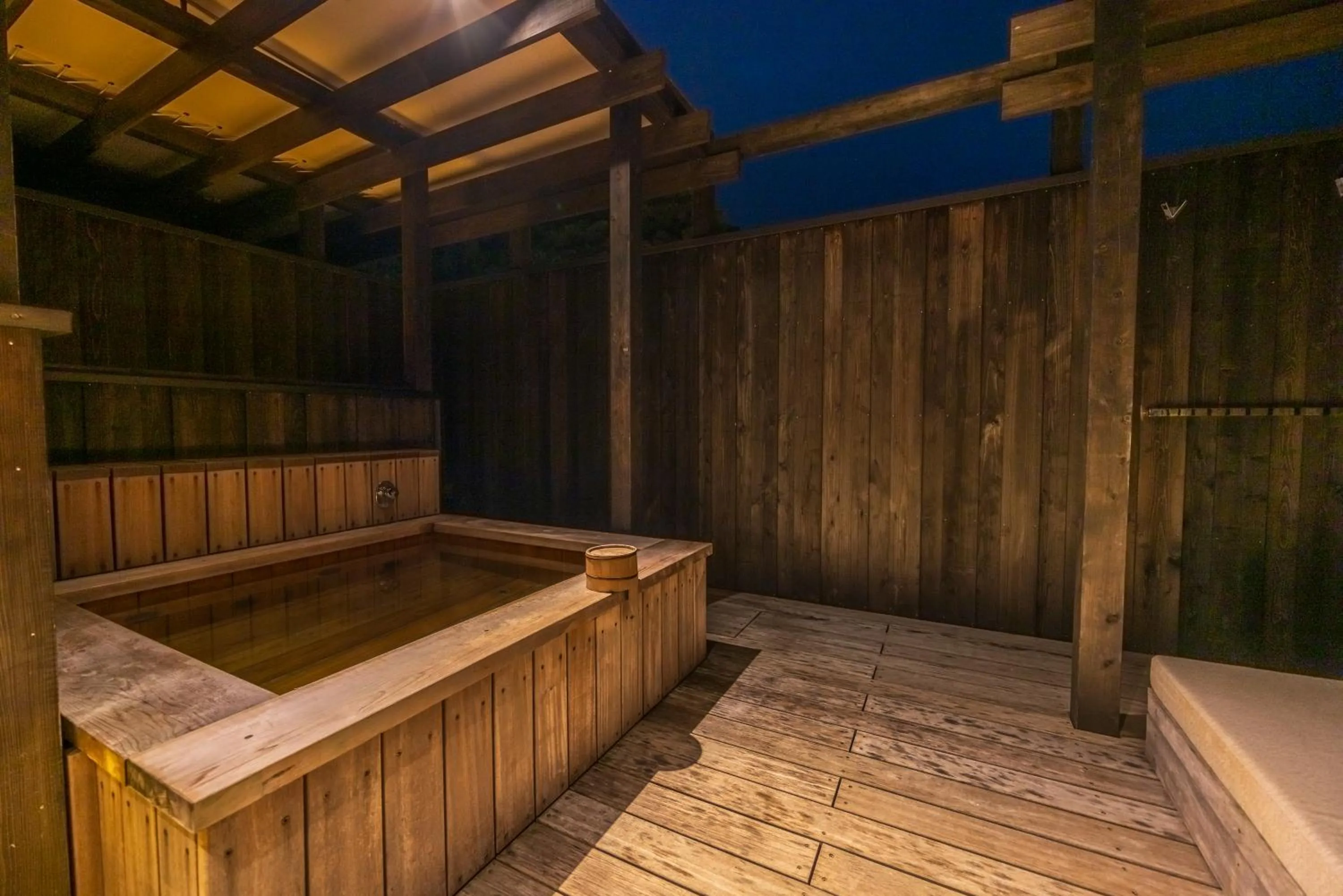 Open Air Bath in Hotel Zagakukan