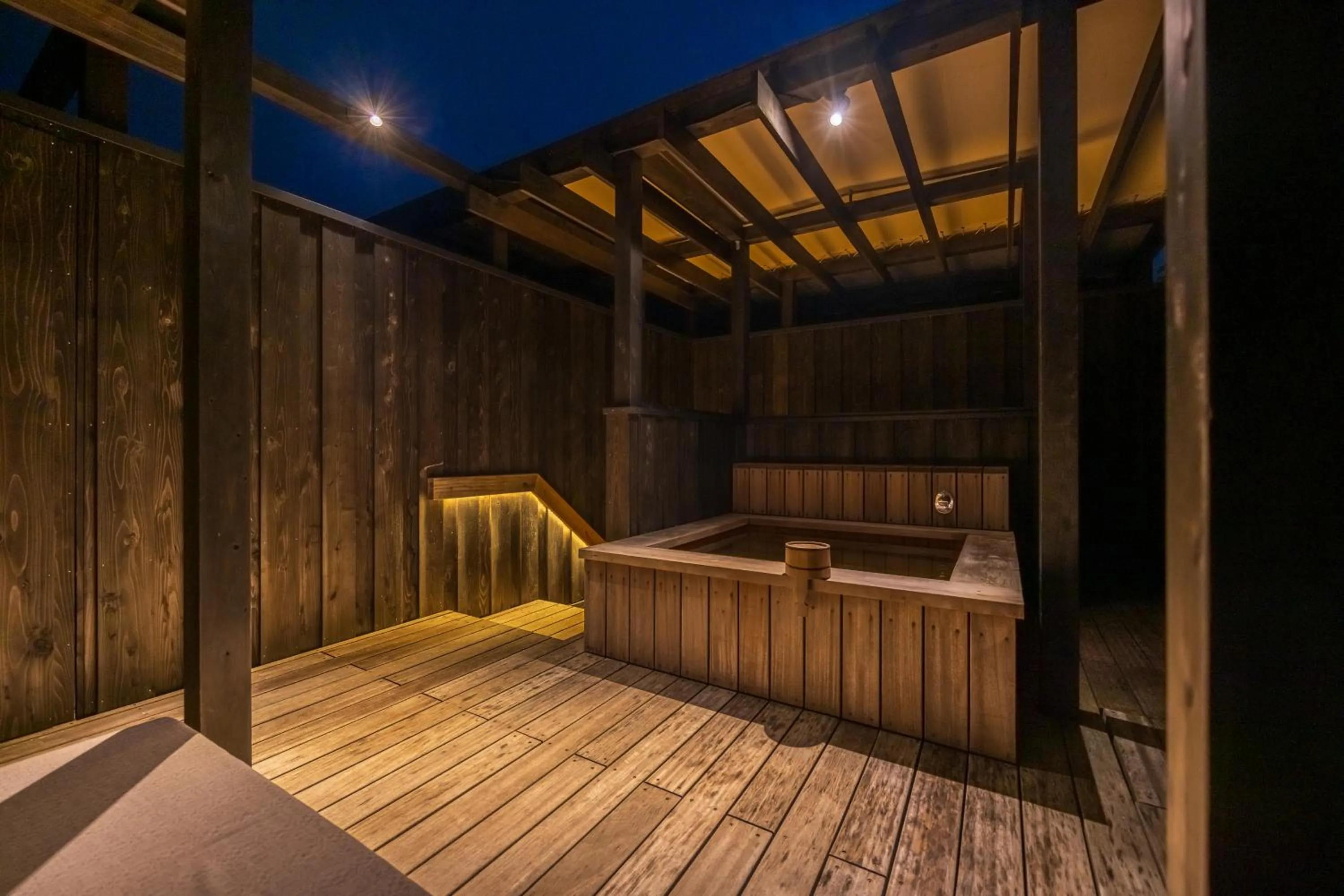 Open Air Bath in Hotel Zagakukan