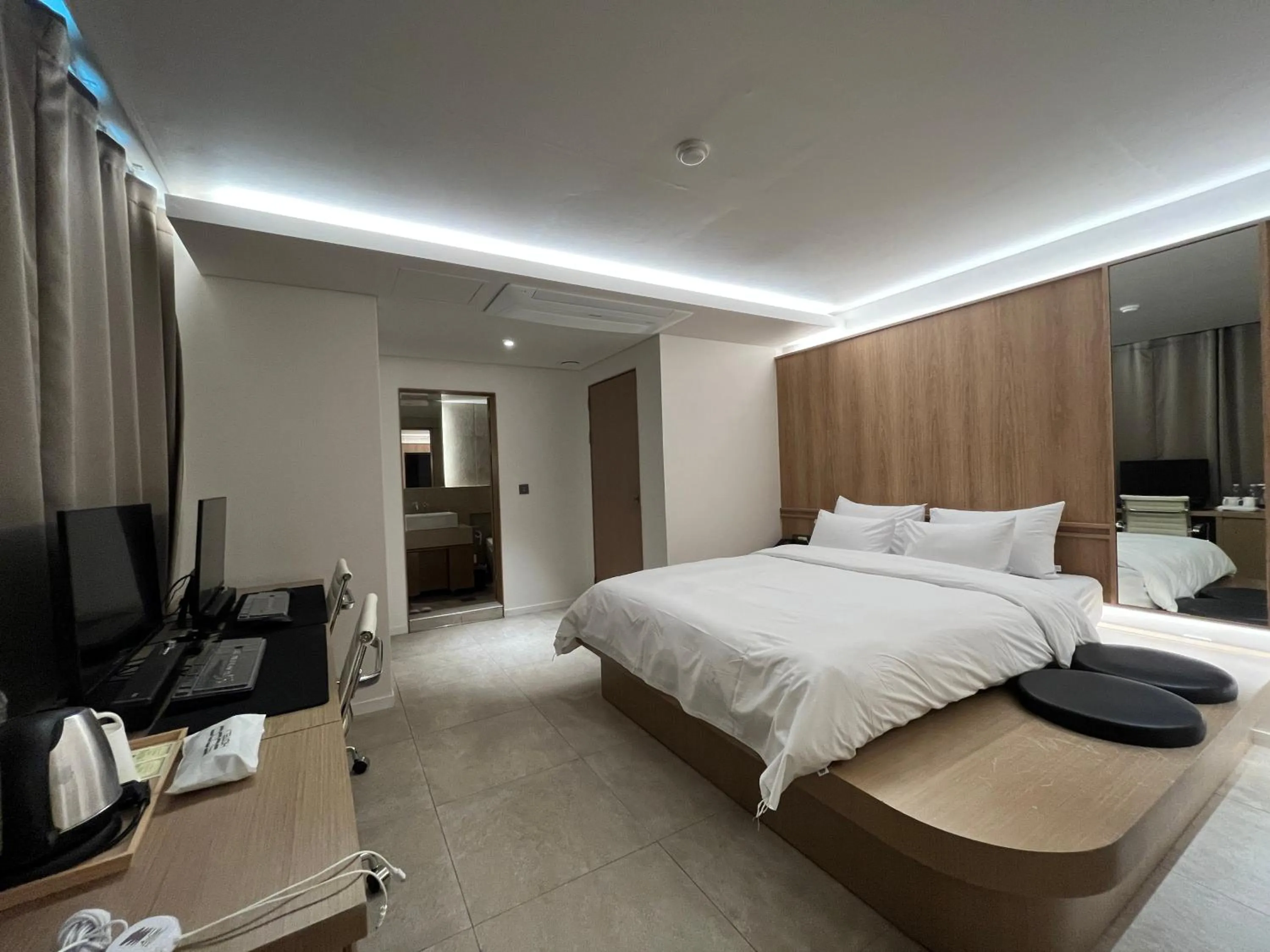 Bed in Sodo Hotel Paju