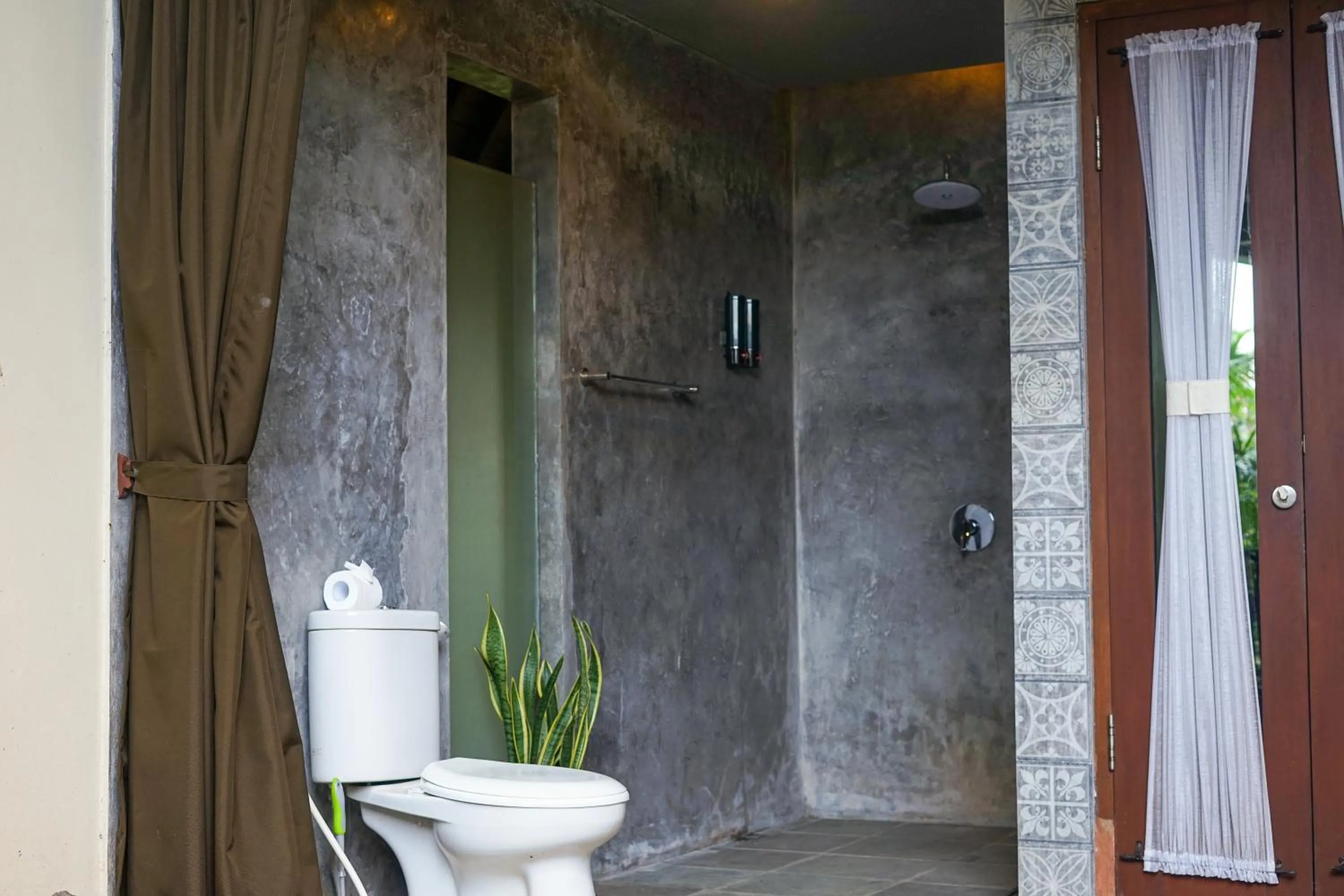 Bathroom in Green Tree House Villa Ubud