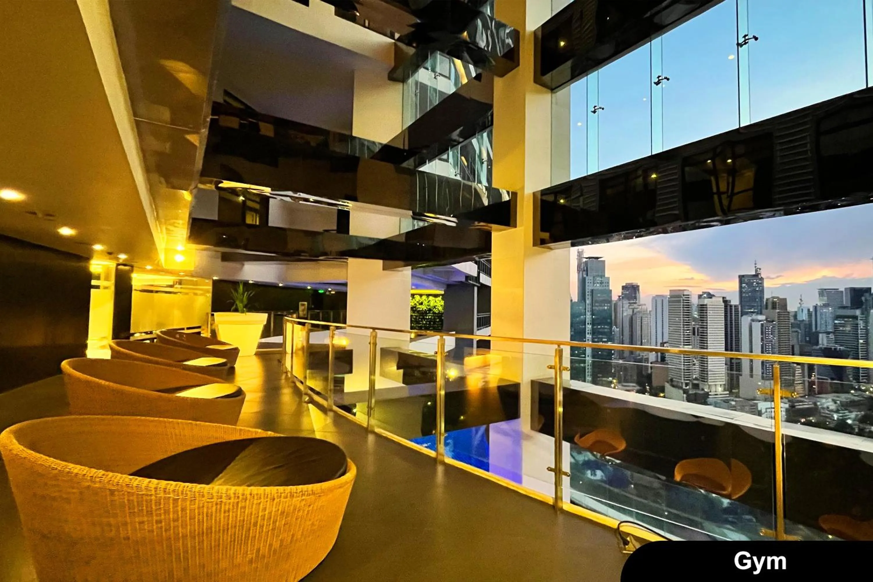 Seating area in The Gramercy Residences