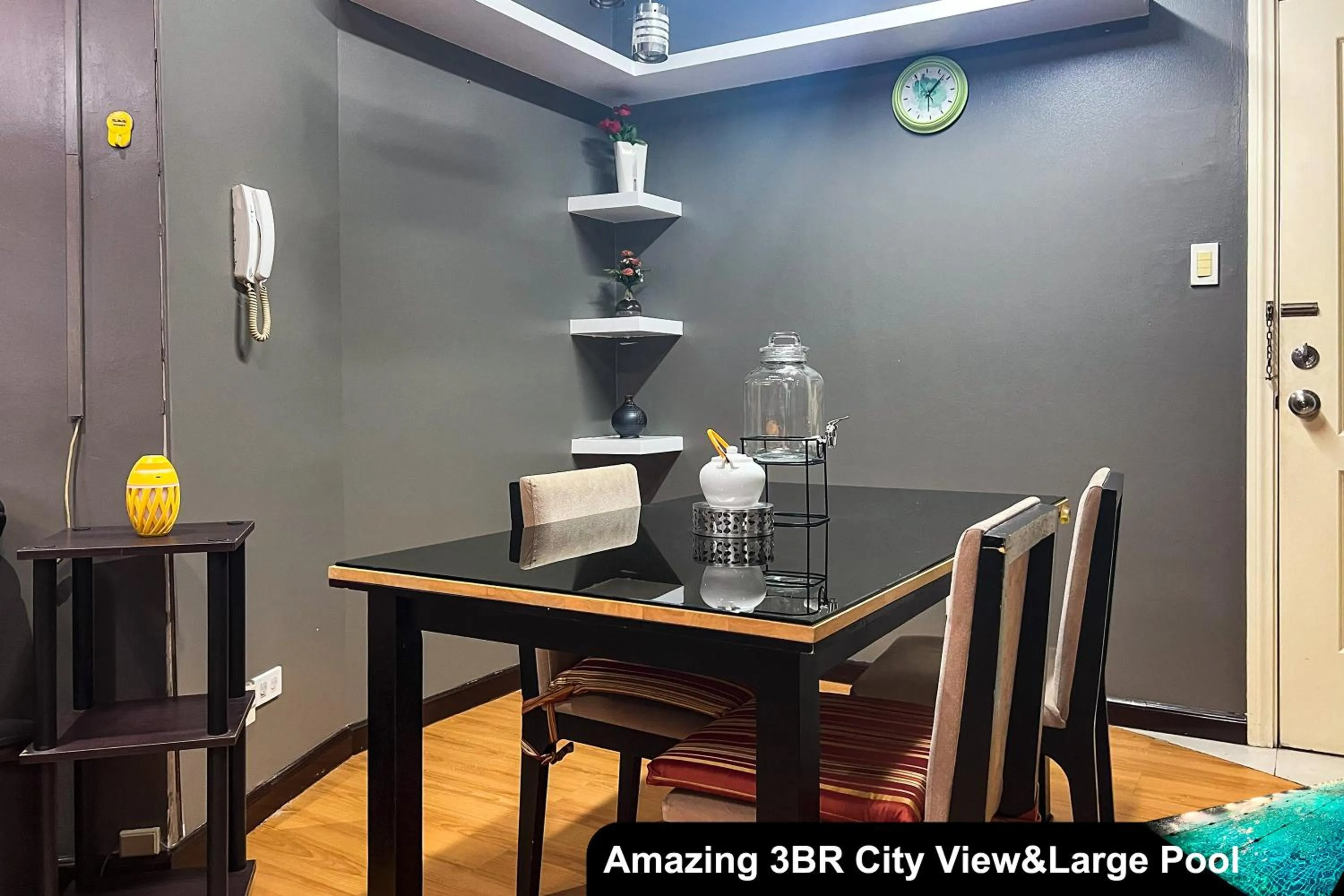 Dining area in The Gramercy Residences