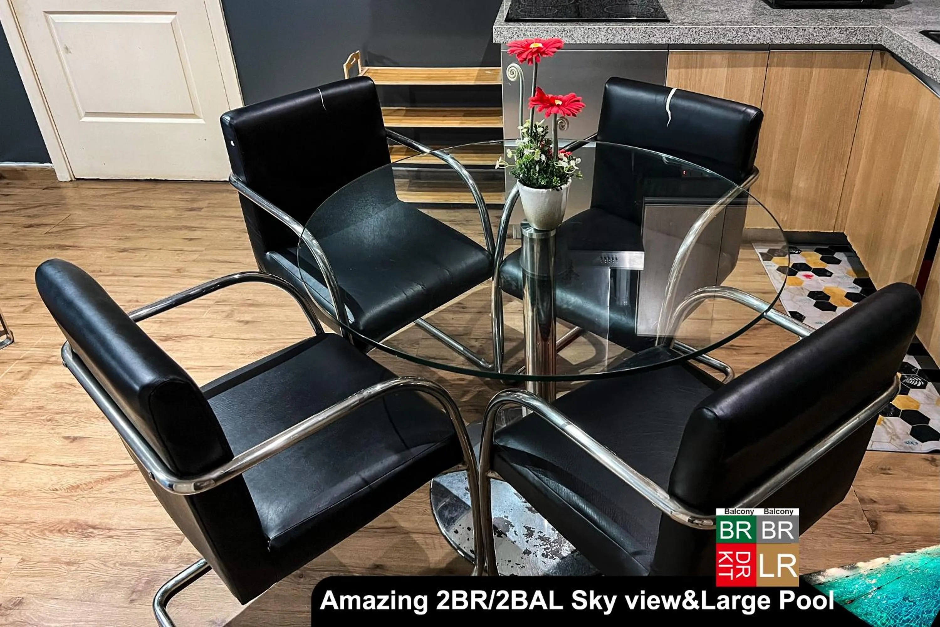 Dining area in The Gramercy Residences