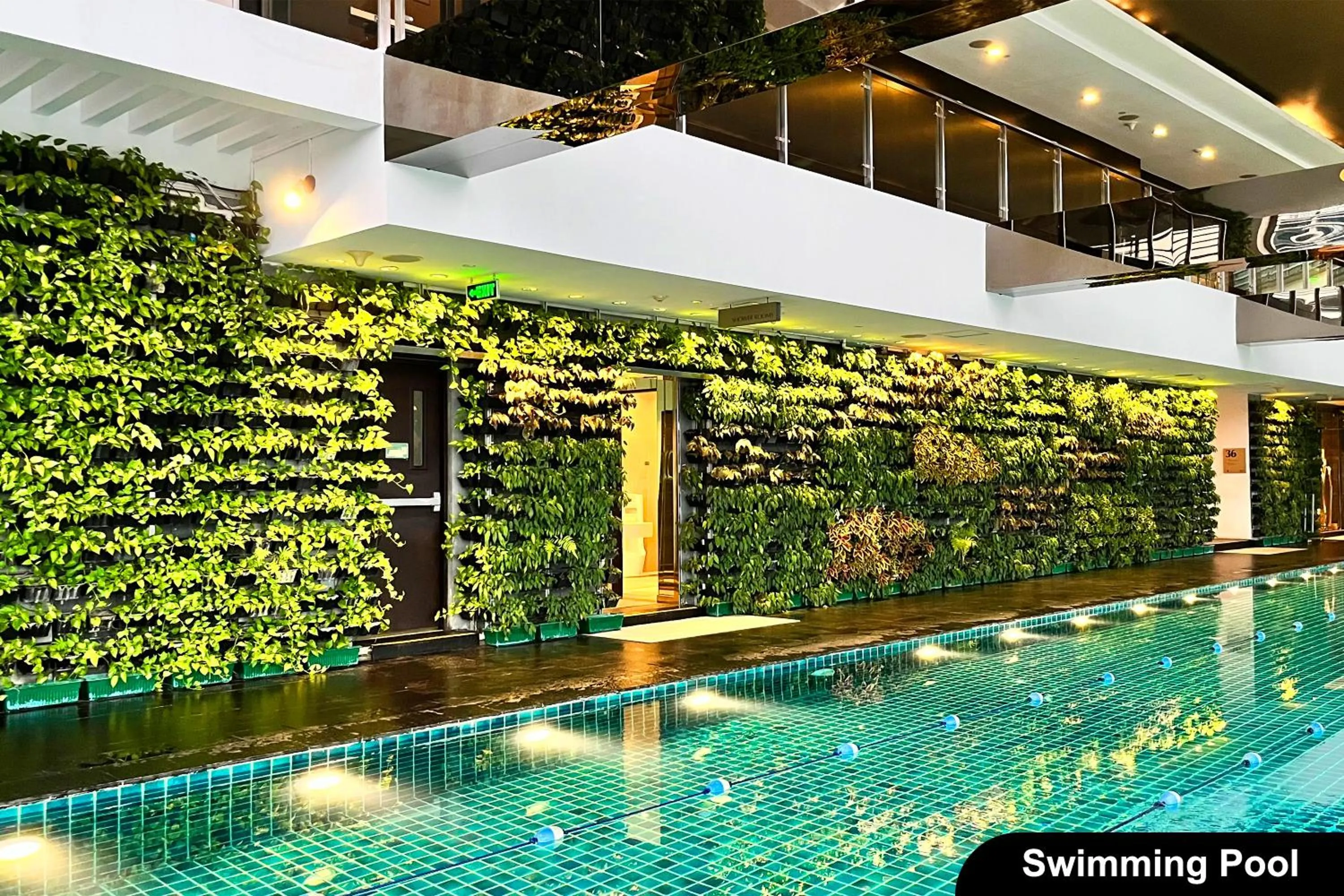 Pool view in The Gramercy Residences