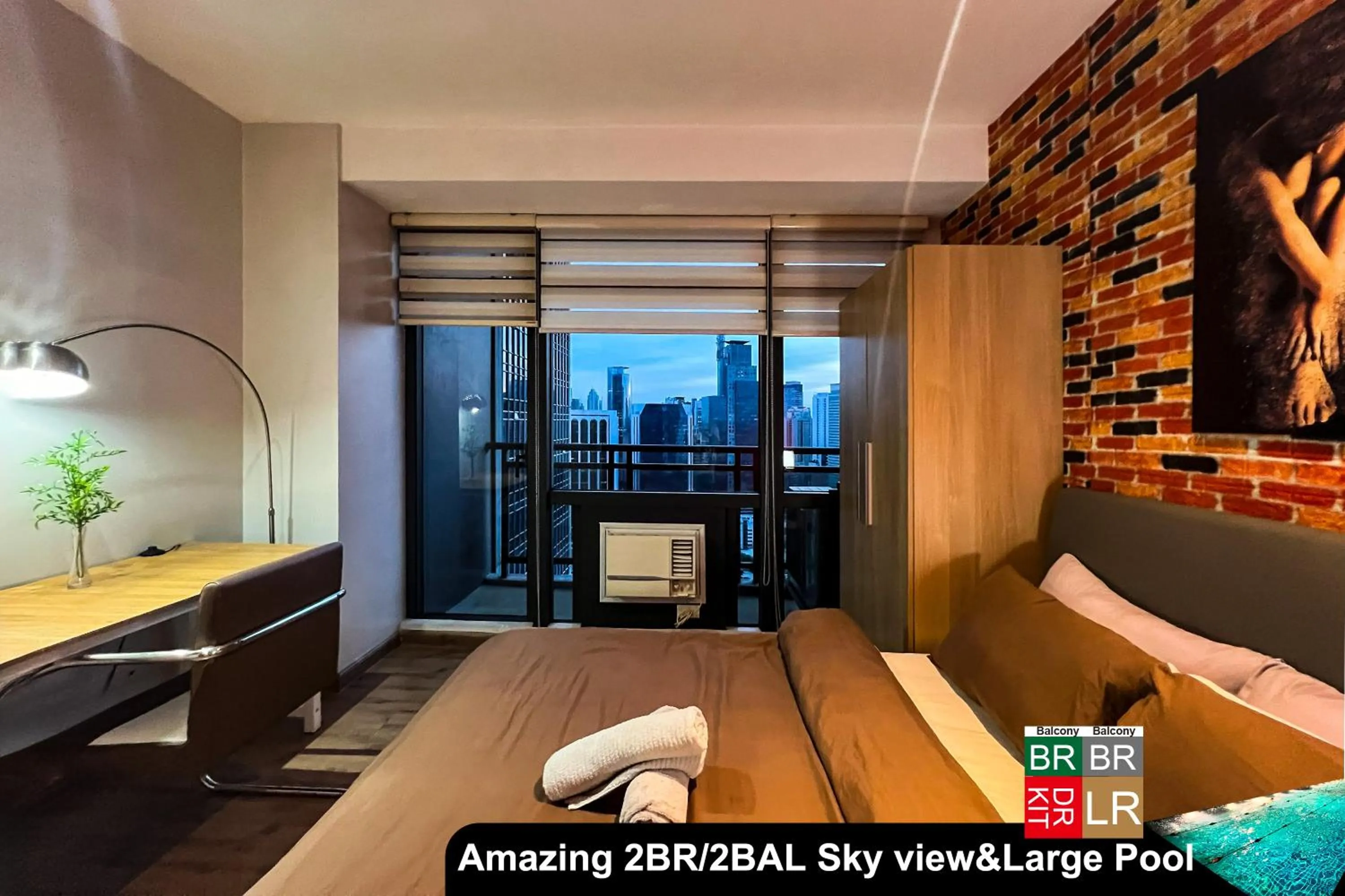 Bedroom in The Gramercy Residences