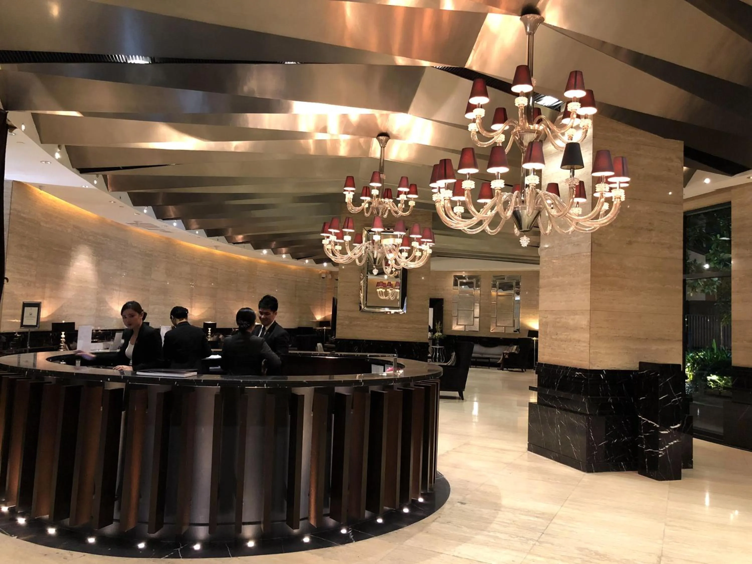 Lobby or reception in The Gramercy Residences