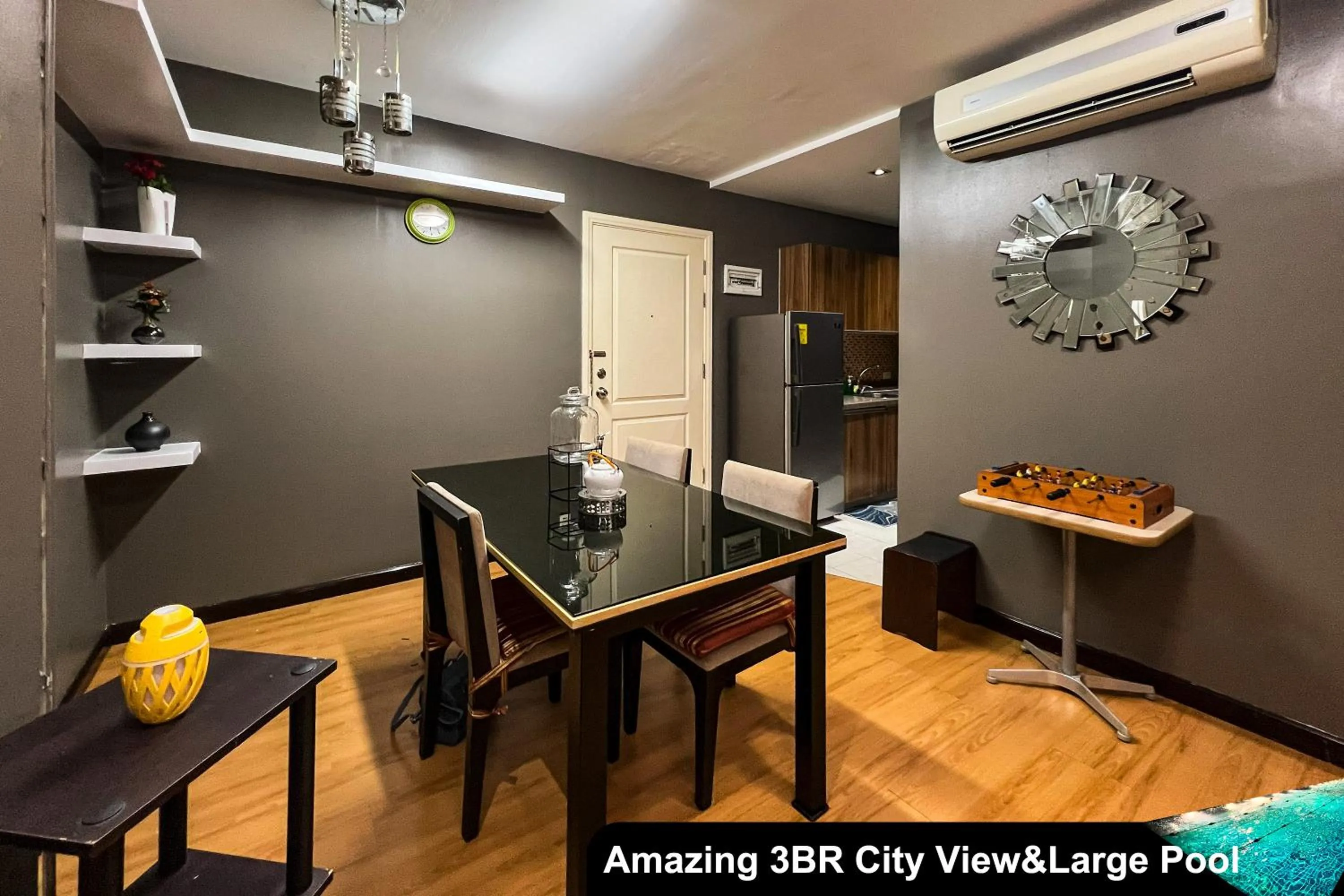 Dining area in The Gramercy Residences