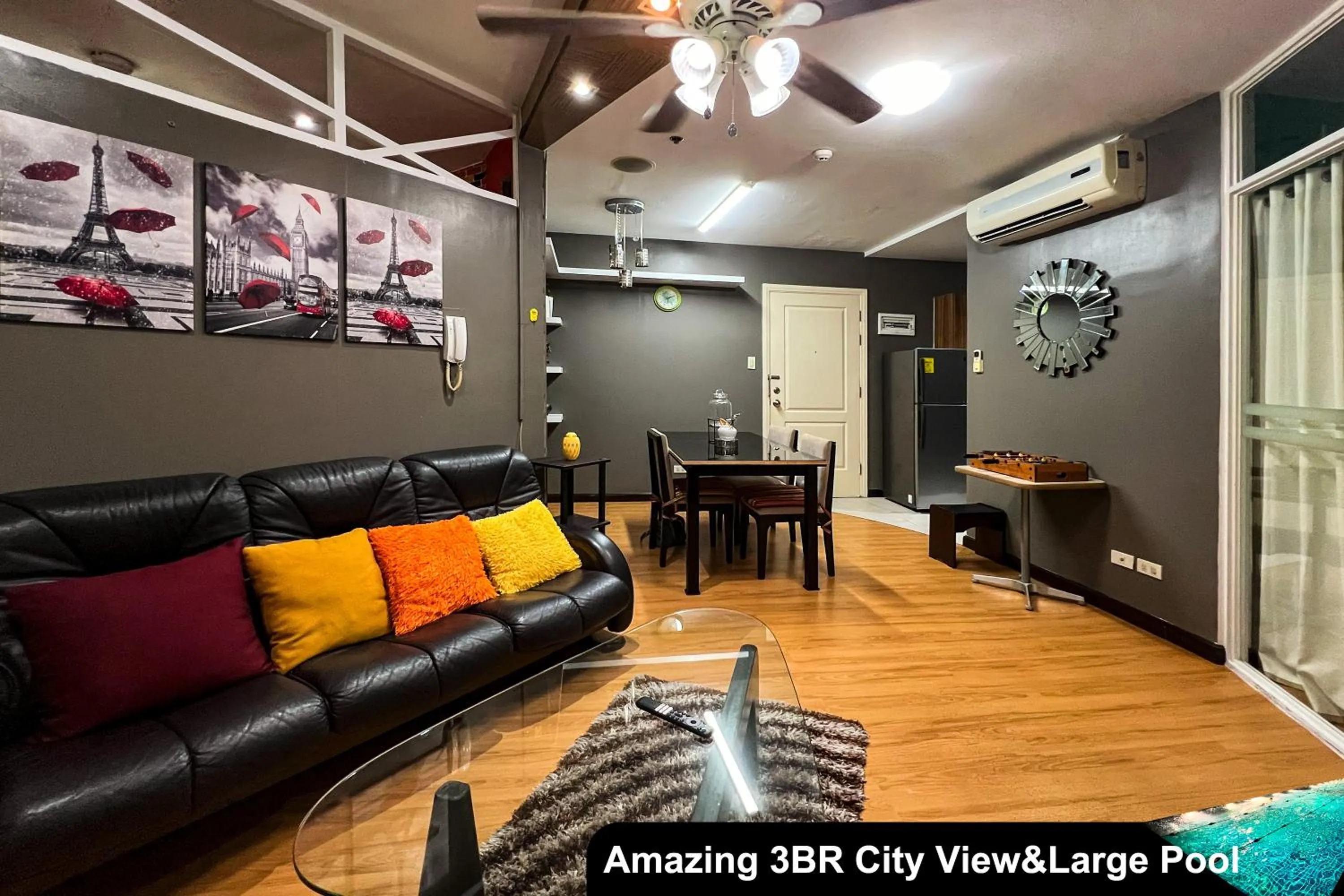 Living room in The Gramercy Residences