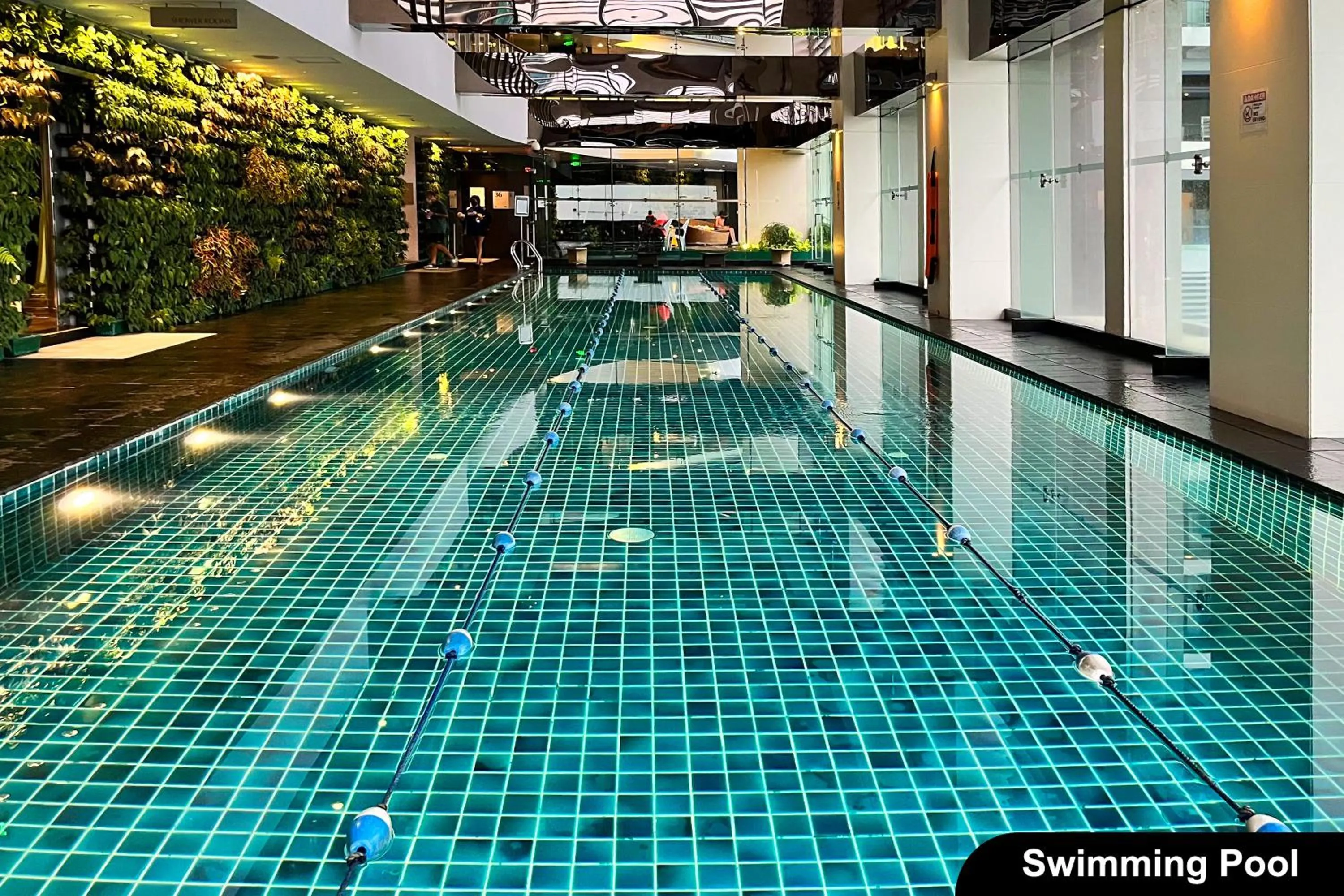 Pool view in The Gramercy Residences
