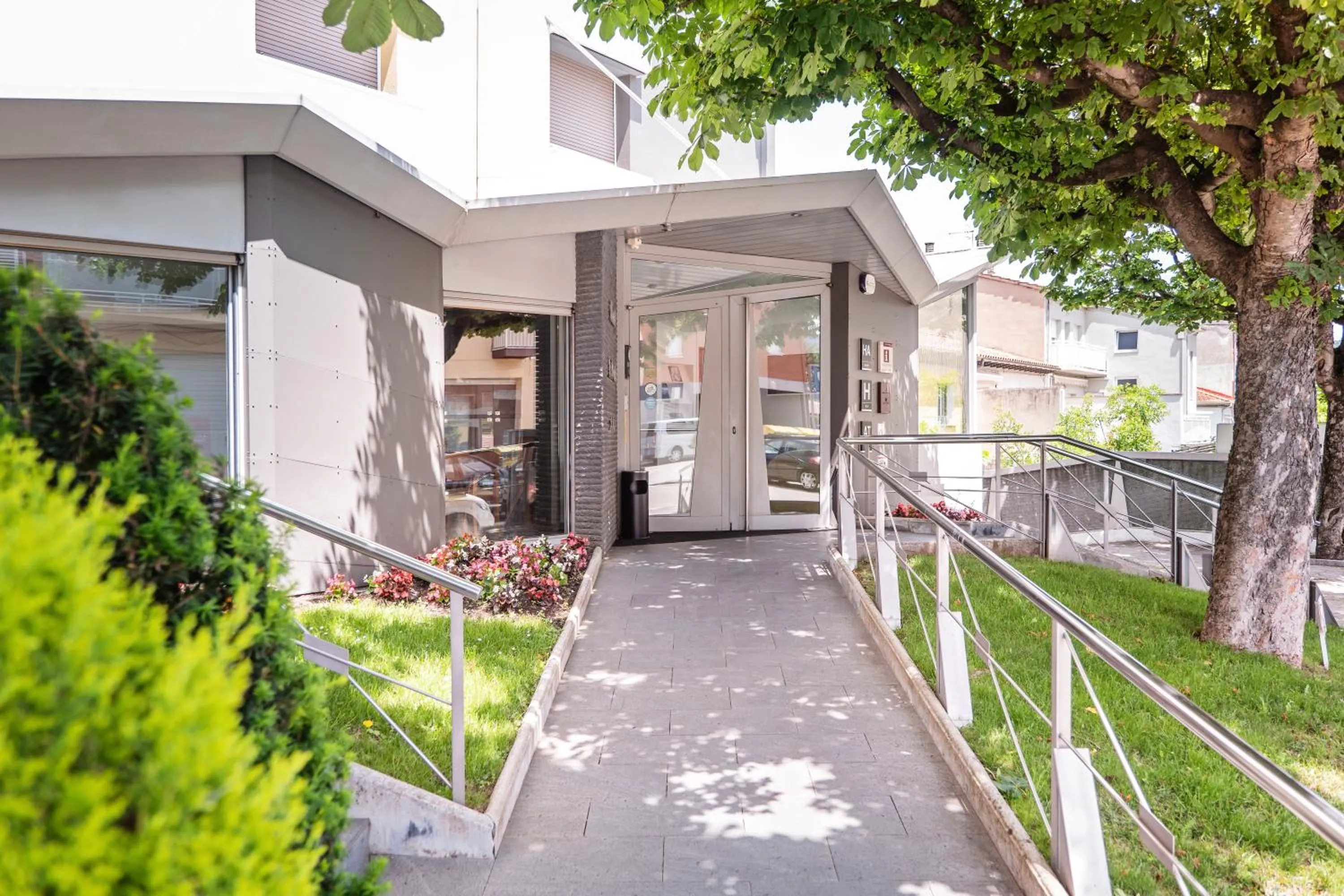 Property building in Hotel La Perla D'Olot