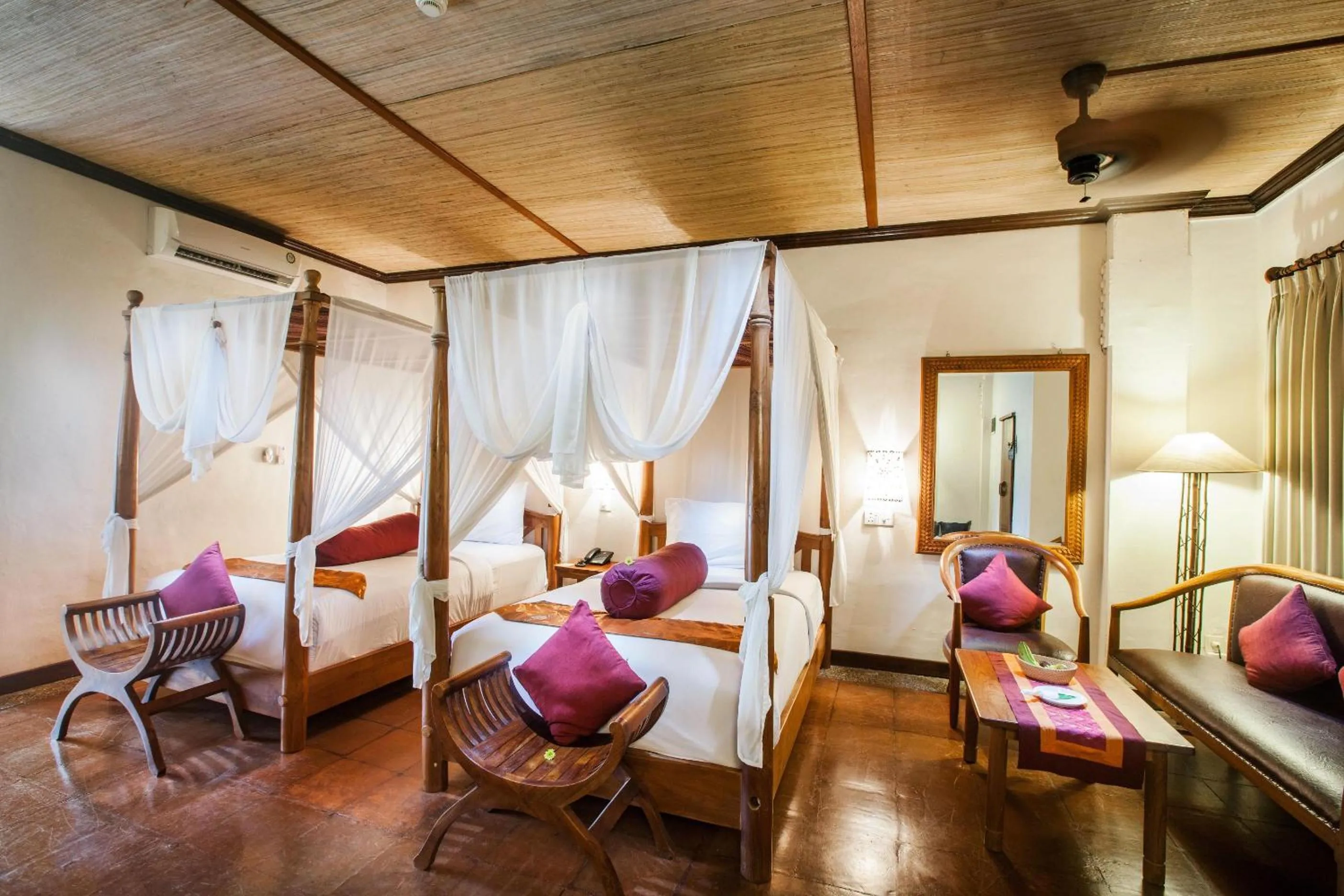 Bedroom, Bed in Dwaraloka Retreat Ubud