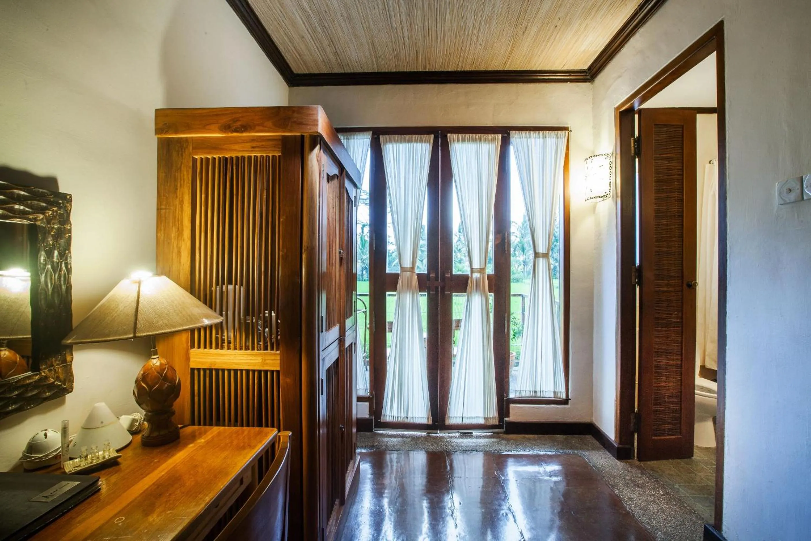 Bedroom, Bed in Dwaraloka Retreat Ubud