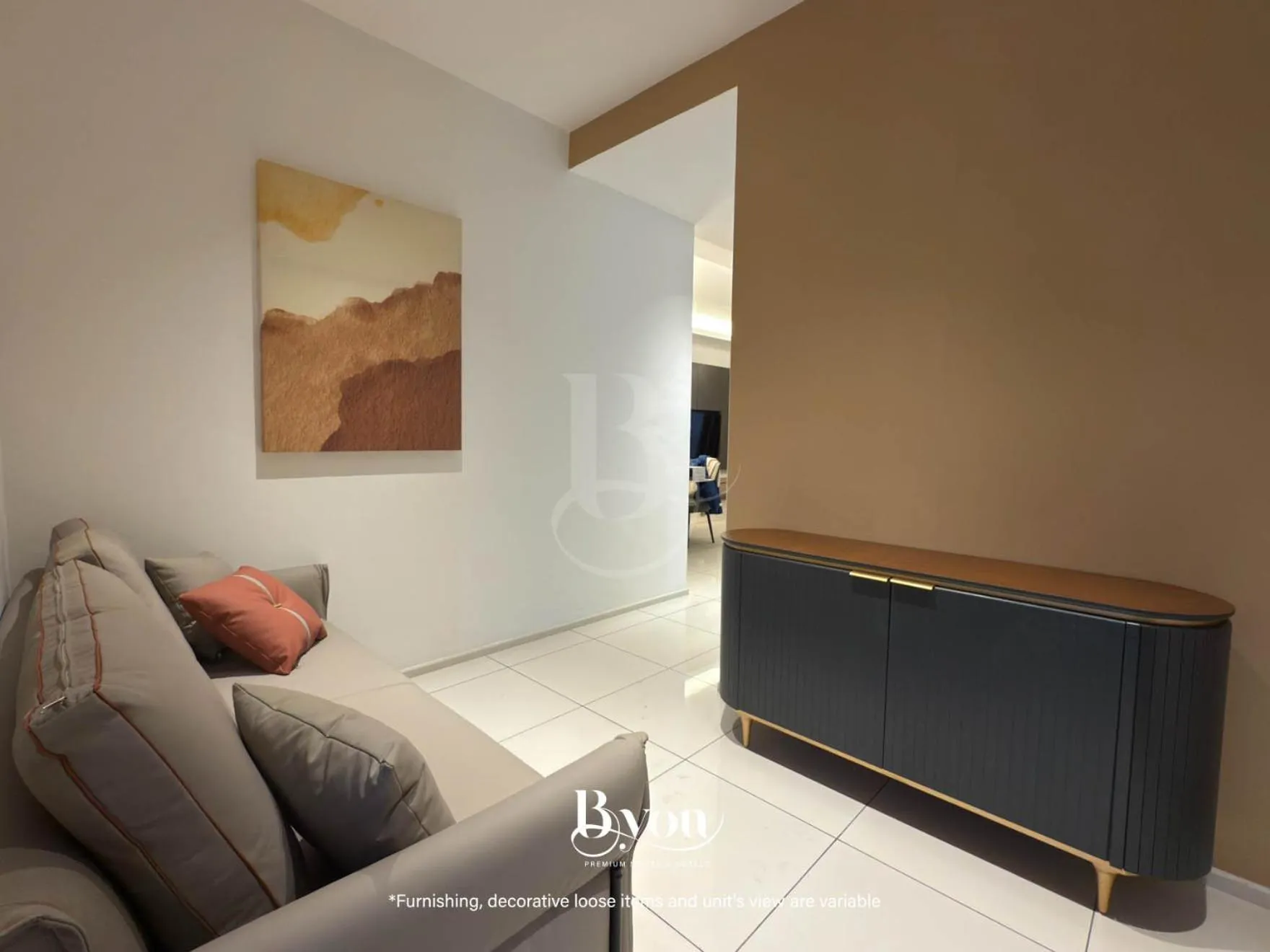 Seating area in Onsen Premium Suites @ Tambun Ipoh