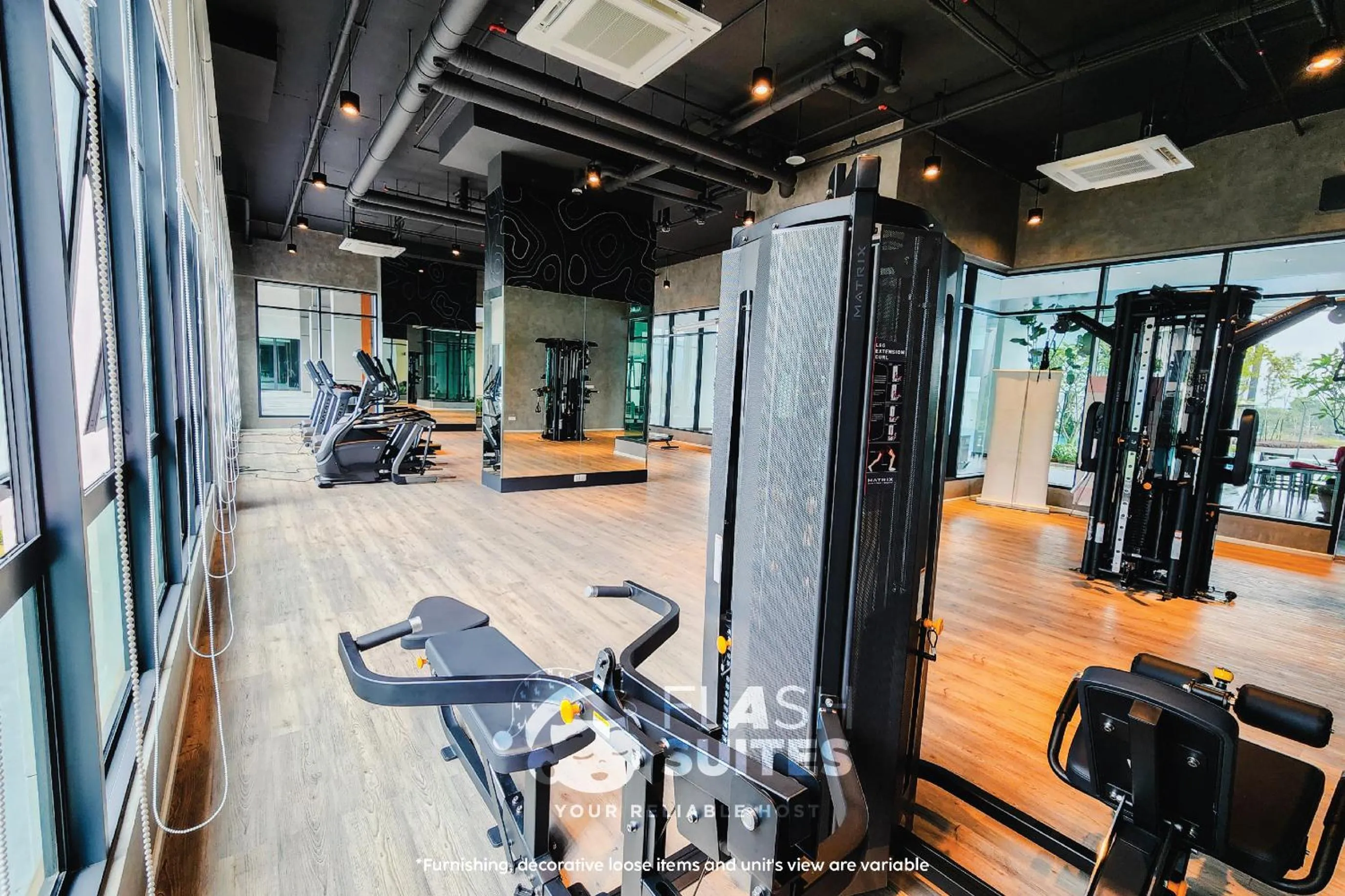 Fitness centre/facilities in Onsen Premium Suites @ Tambun Ipoh