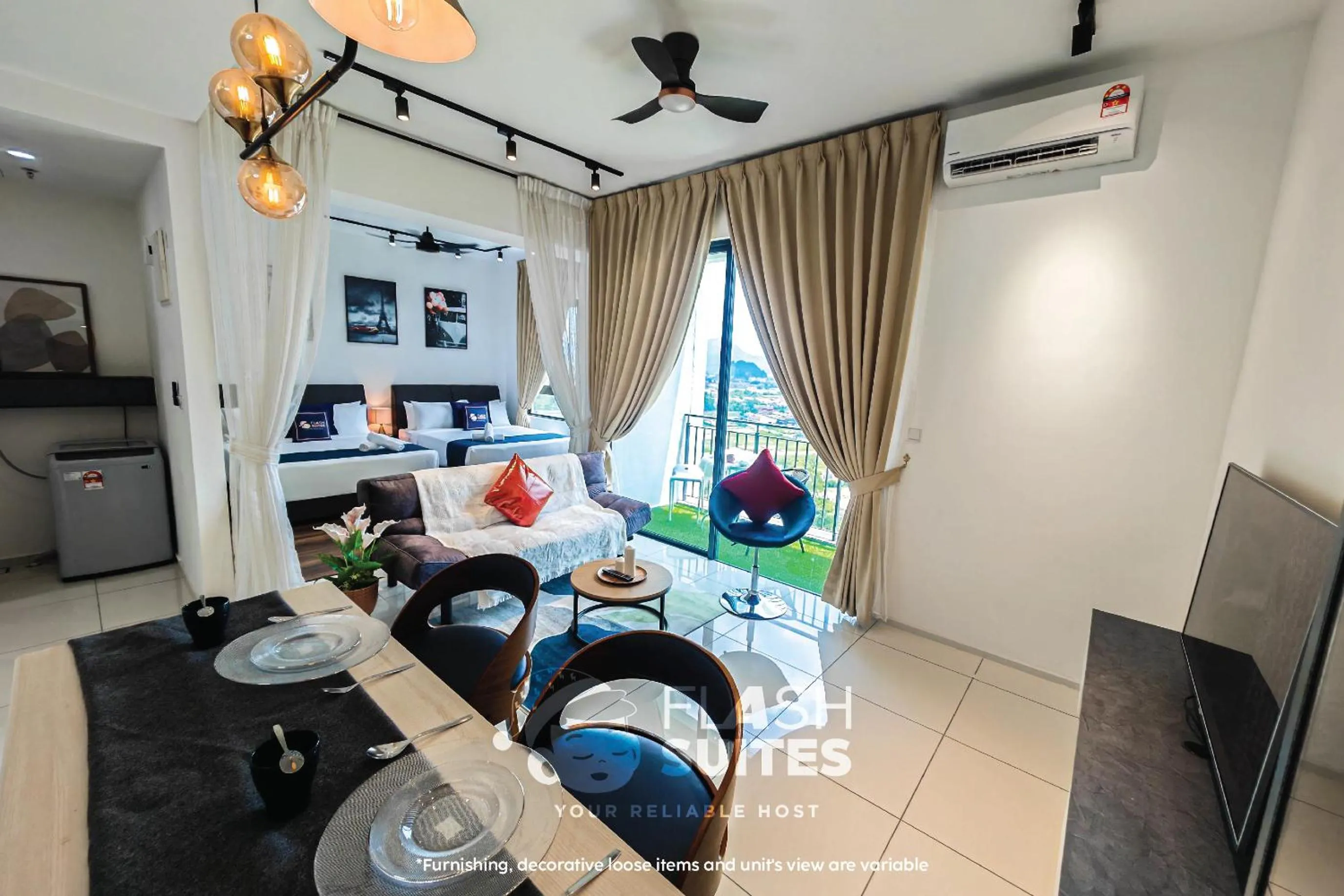 Living room in Onsen Premium Suites @ Tambun Ipoh