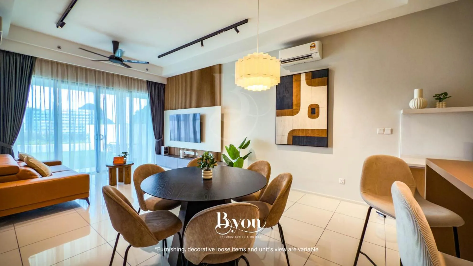 Dining area in Onsen Premium Suites @ Tambun Ipoh