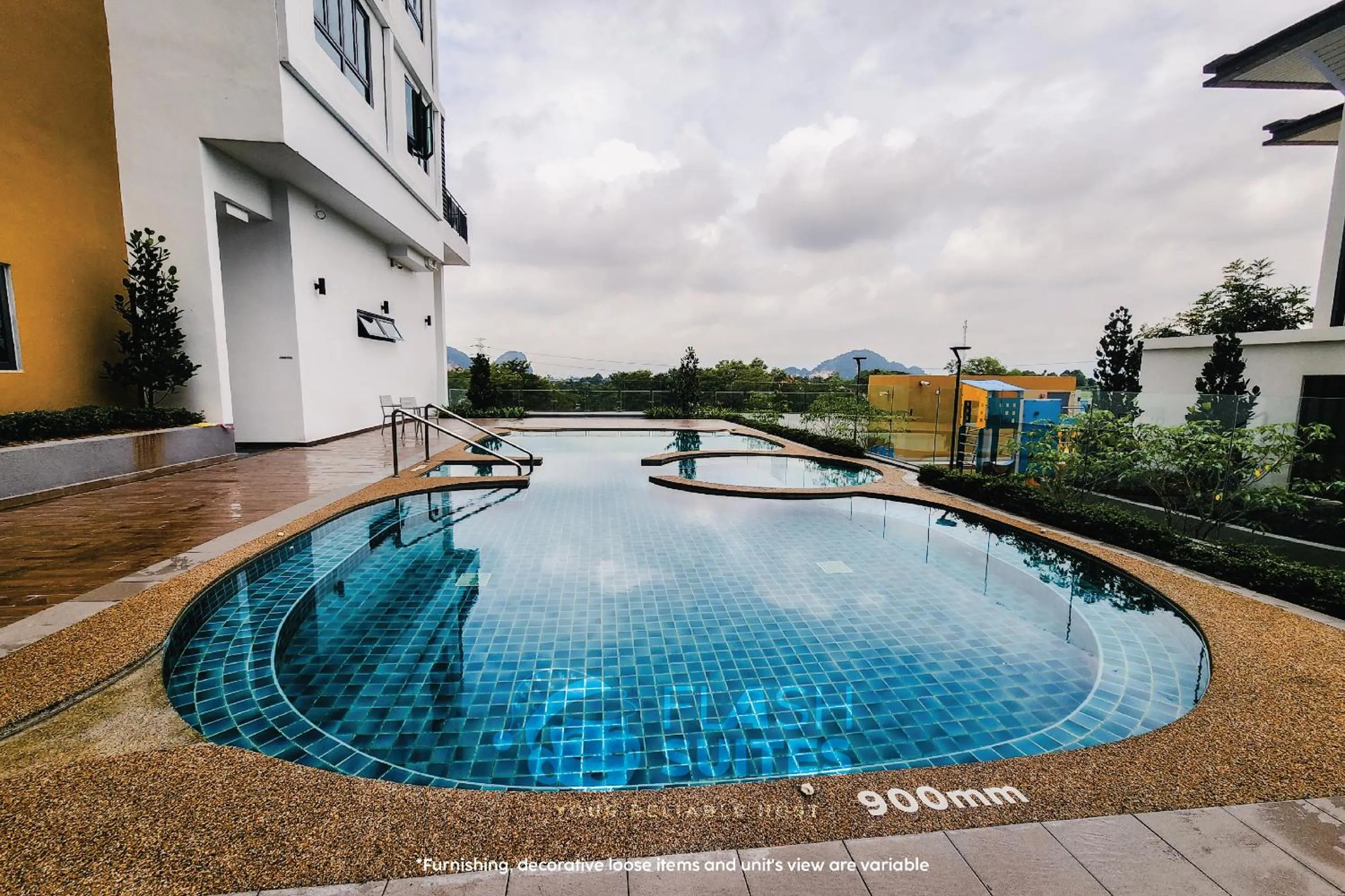 Swimming pool in Onsen Premium Suites @ Tambun Ipoh