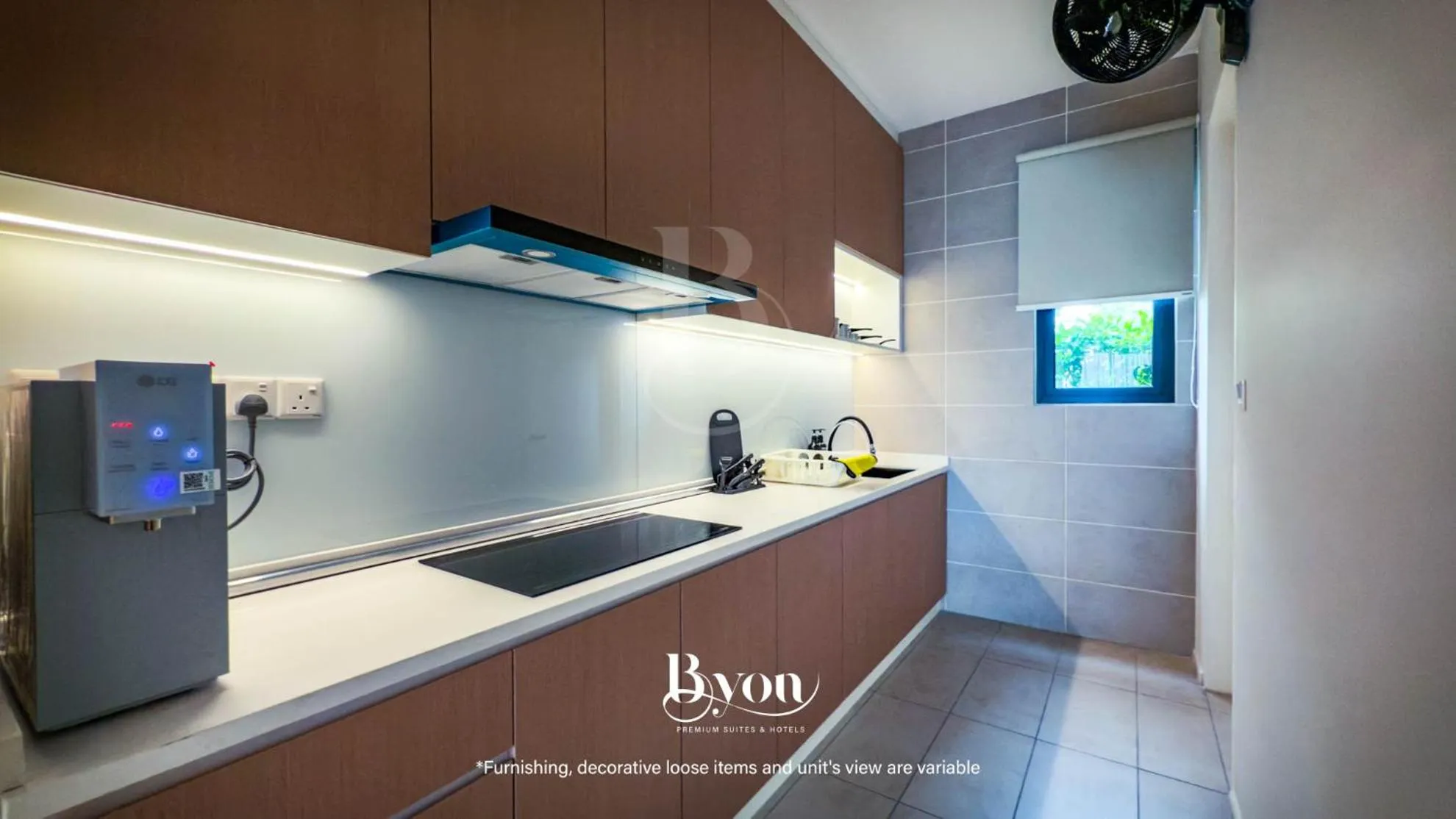 Kitchen or kitchenette in Onsen Premium Suites @ Tambun Ipoh