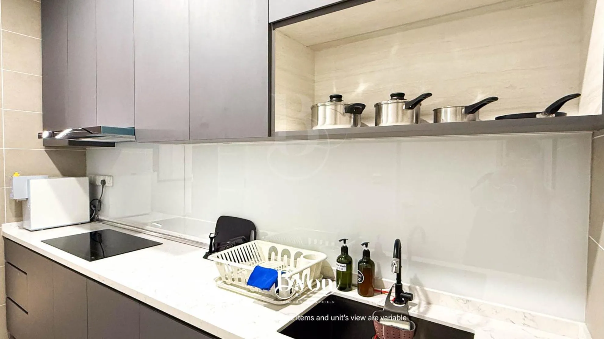 Kitchen or kitchenette in Onsen Premium Suites @ Tambun Ipoh