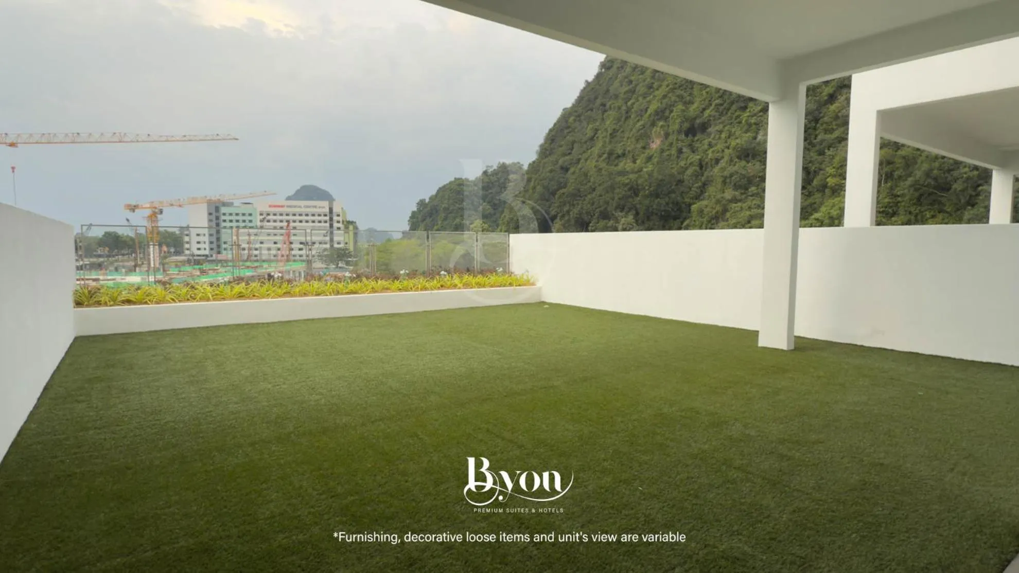 Patio in Onsen Premium Suites @ Tambun Ipoh