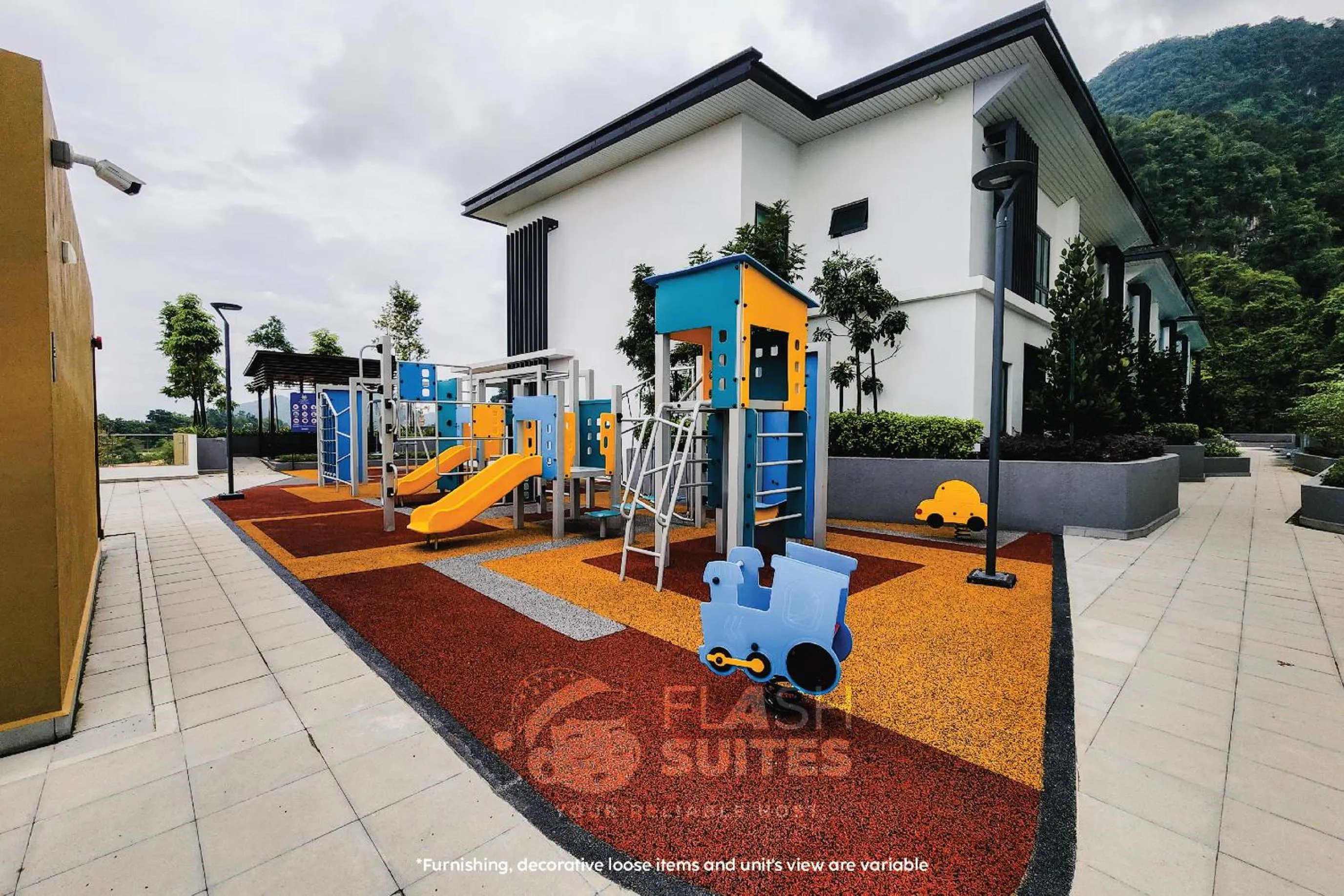 Children play ground in Onsen Premium Suites @ Tambun Ipoh