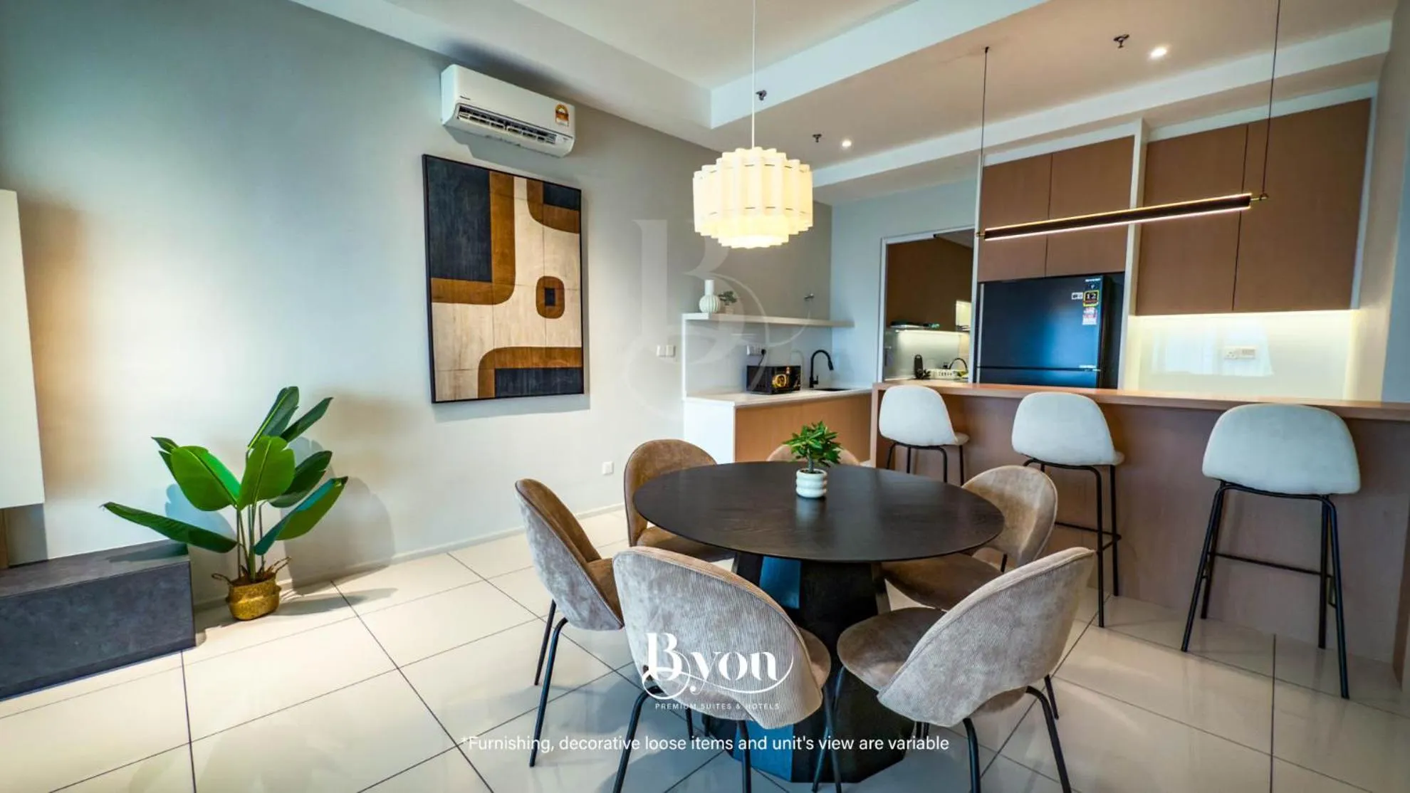 Dining area in Onsen Premium Suites @ Tambun Ipoh