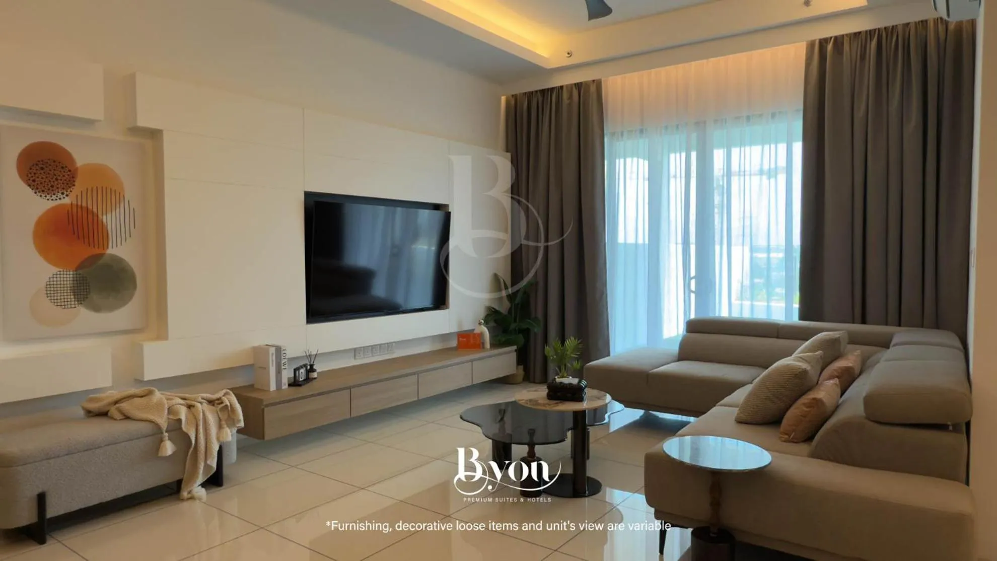 Living room in Onsen Premium Suites @ Tambun Ipoh