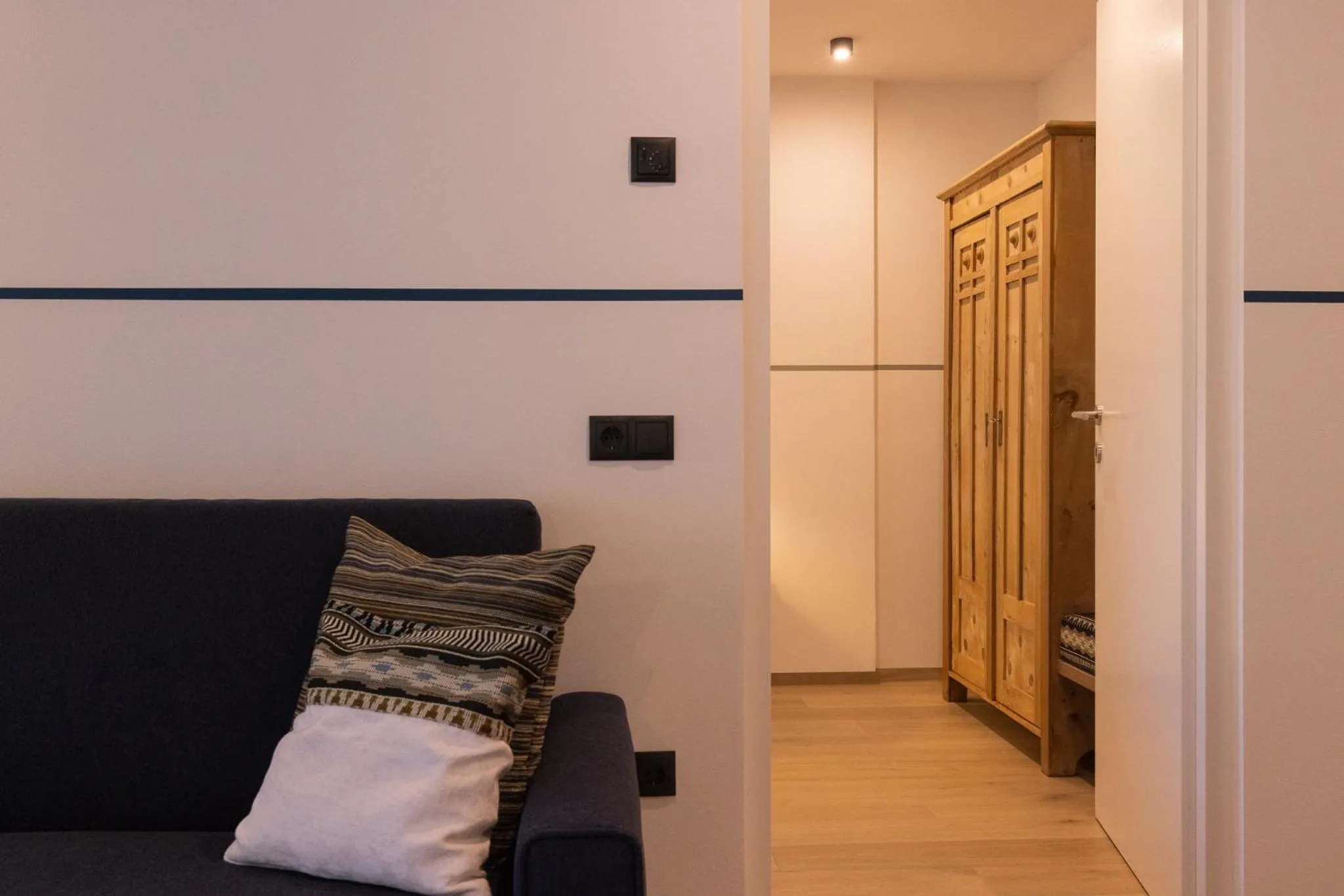 Bed in Apartment Ando