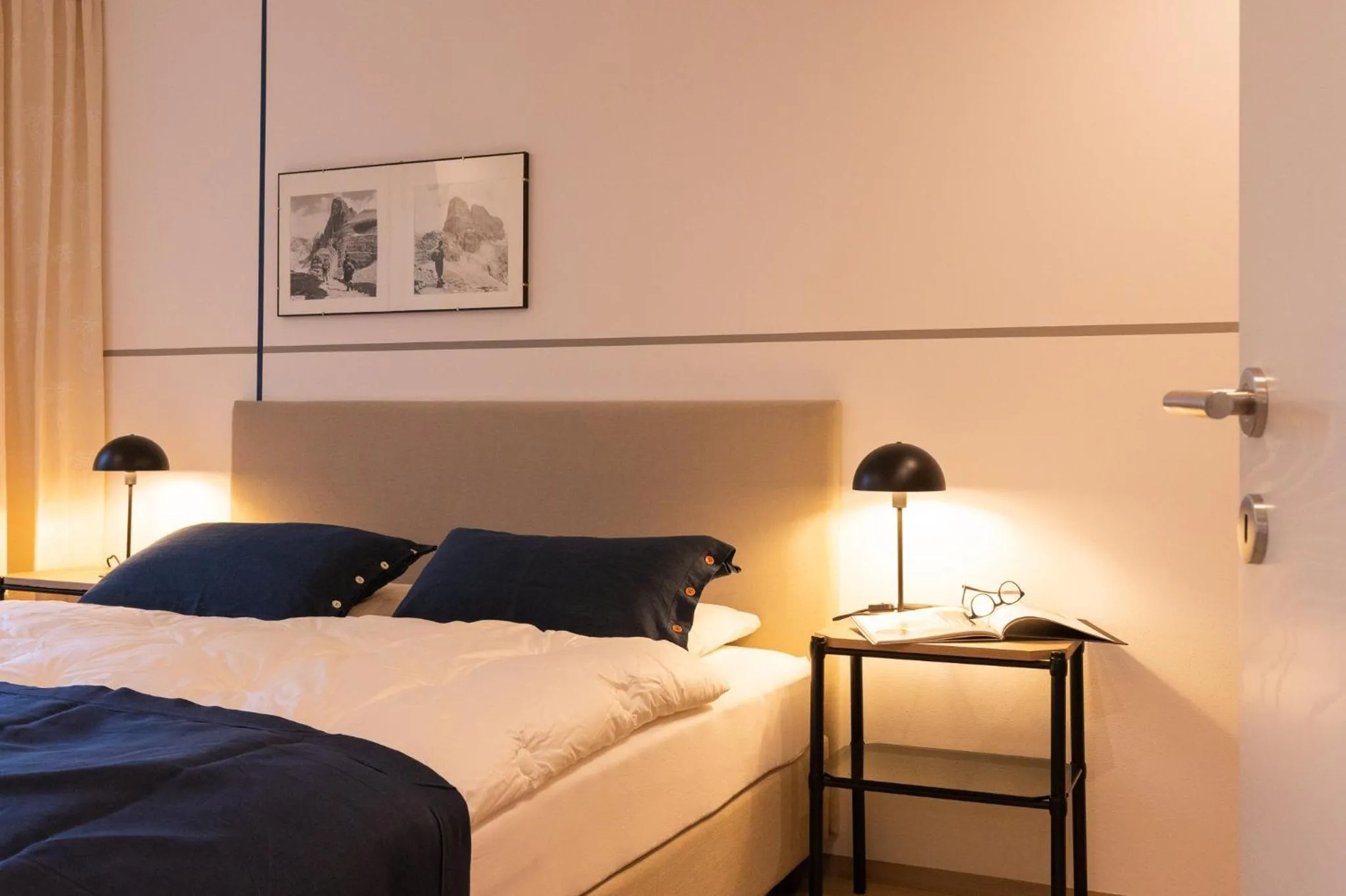 Bed in Apartment Ando
