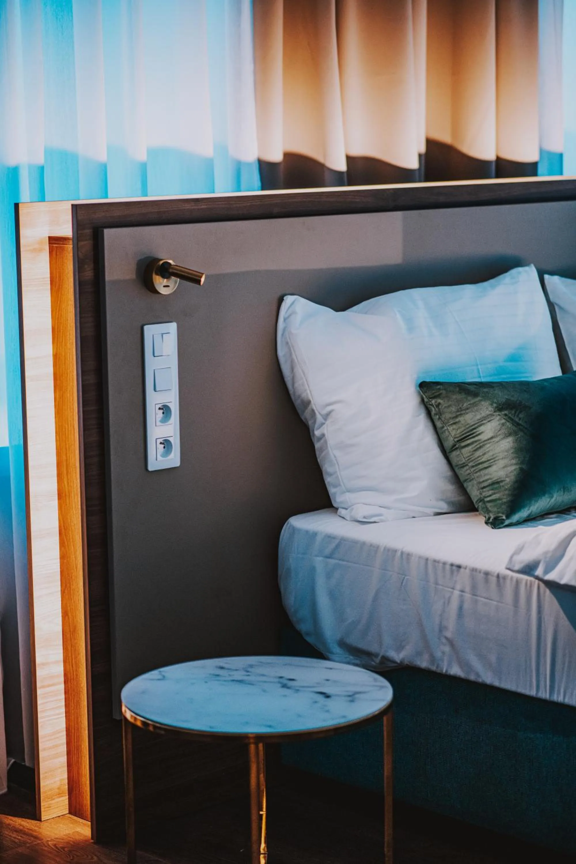 Decorative detail, Bed in Resort Český les