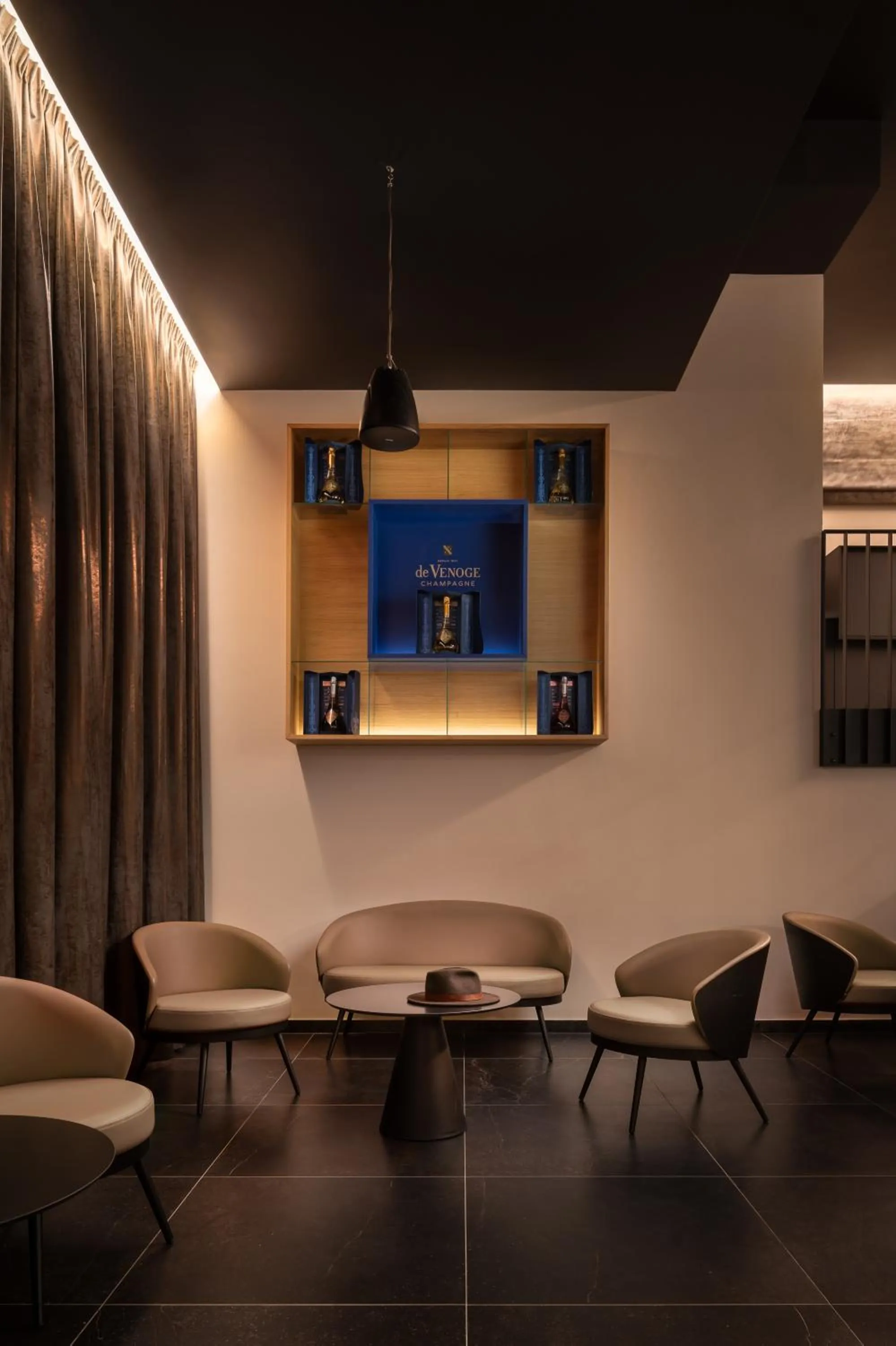 Lounge or bar in Resort Český les