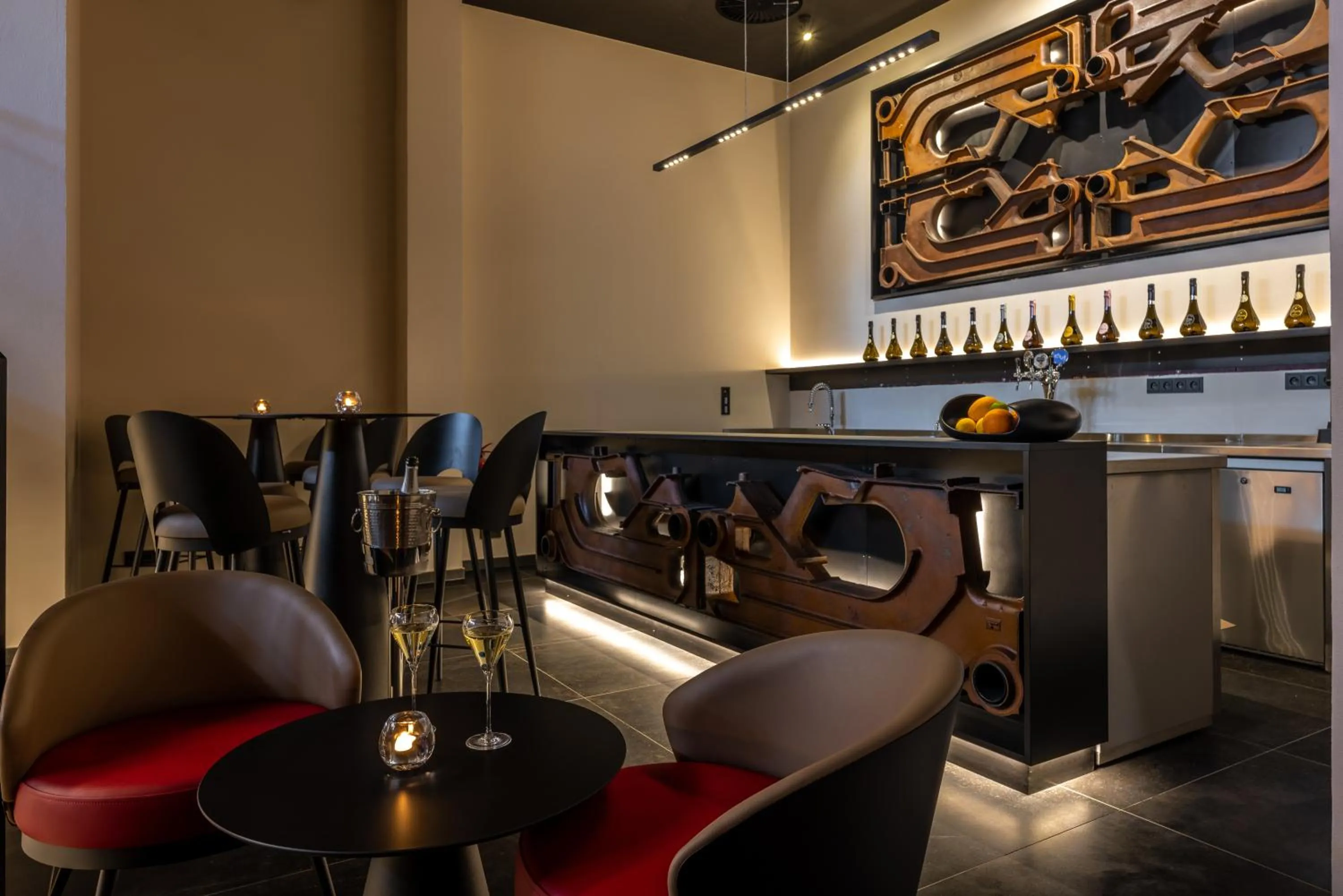 Lounge or bar in Resort Český les