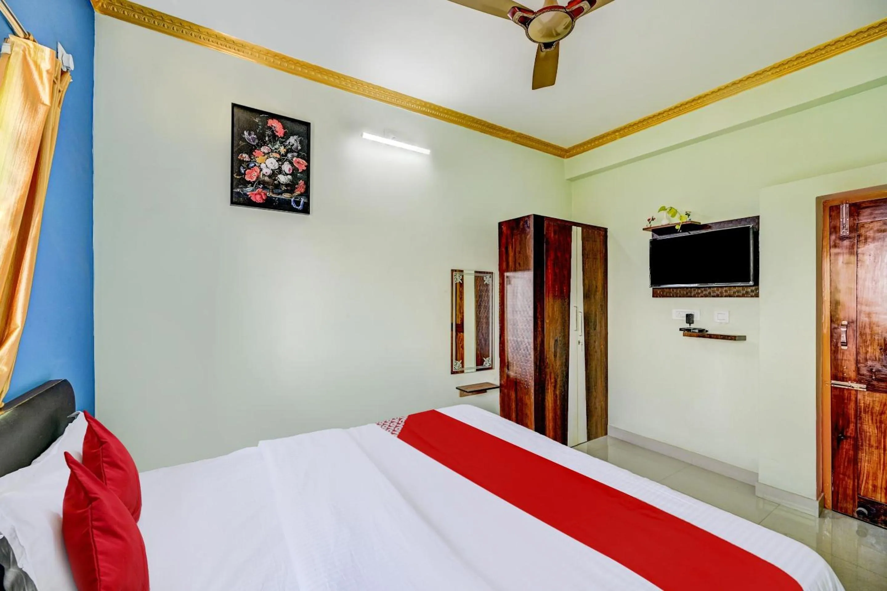 Bedroom in Hotel O GD STAY INN 1