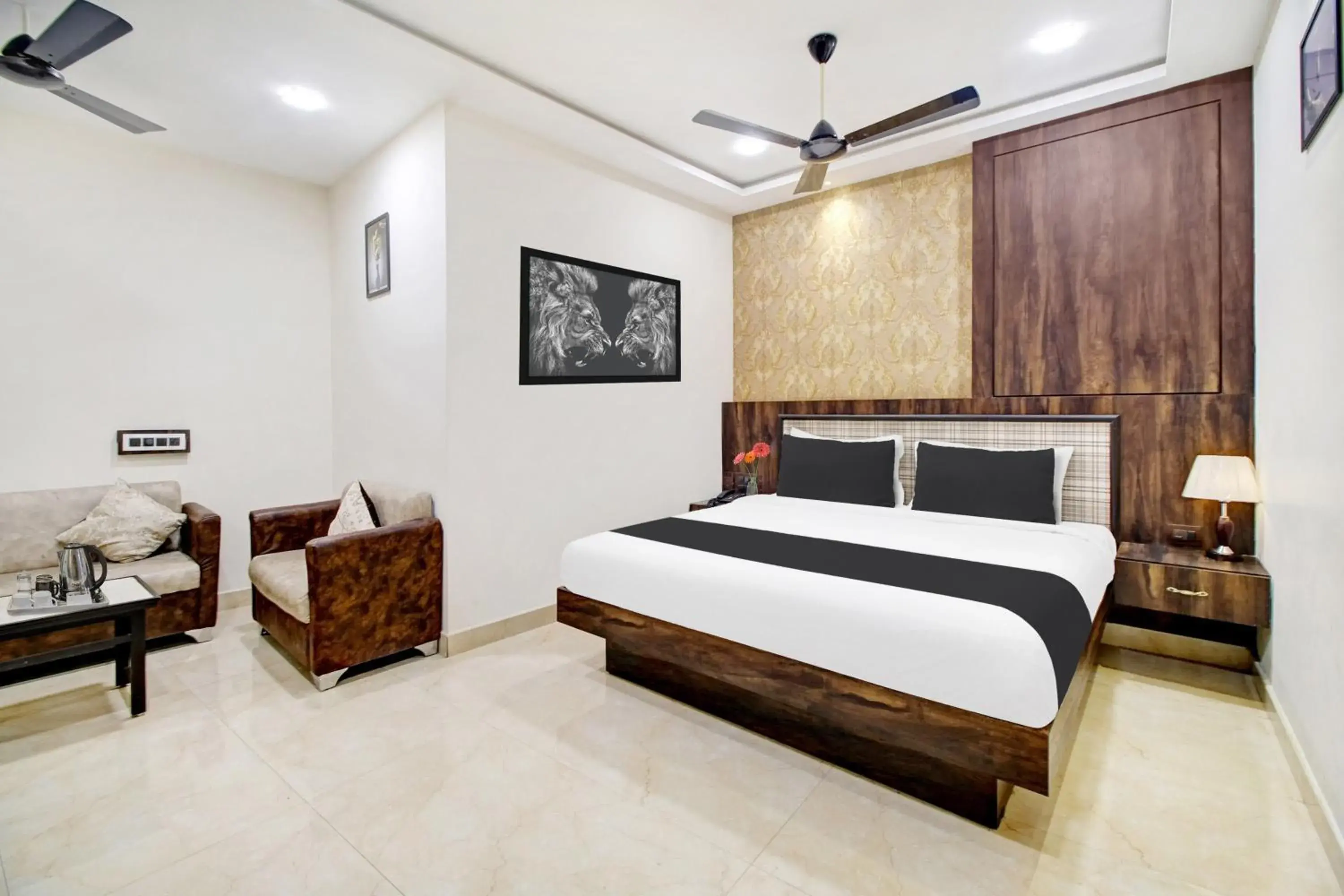 Deluxe Triple Room - single occupancy in Hotel O Vijayawada Near Railway Station Deluxe Triple Room - single occupancy in Hotel O Vijayawada Near Railway Station