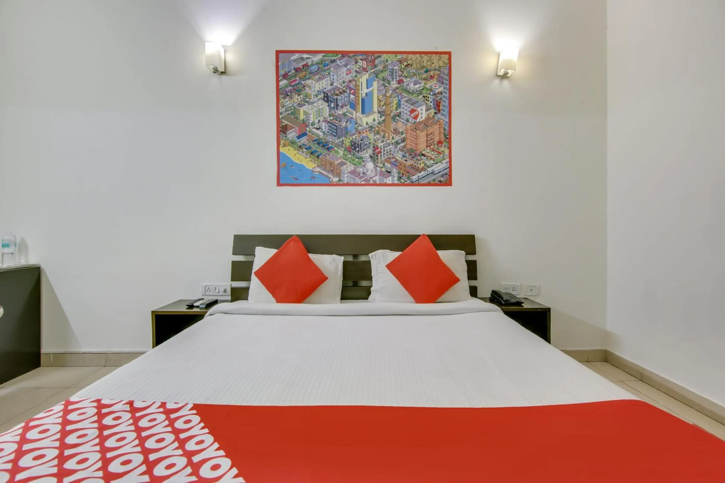 Bedroom, Bed in Hotel O Dream View