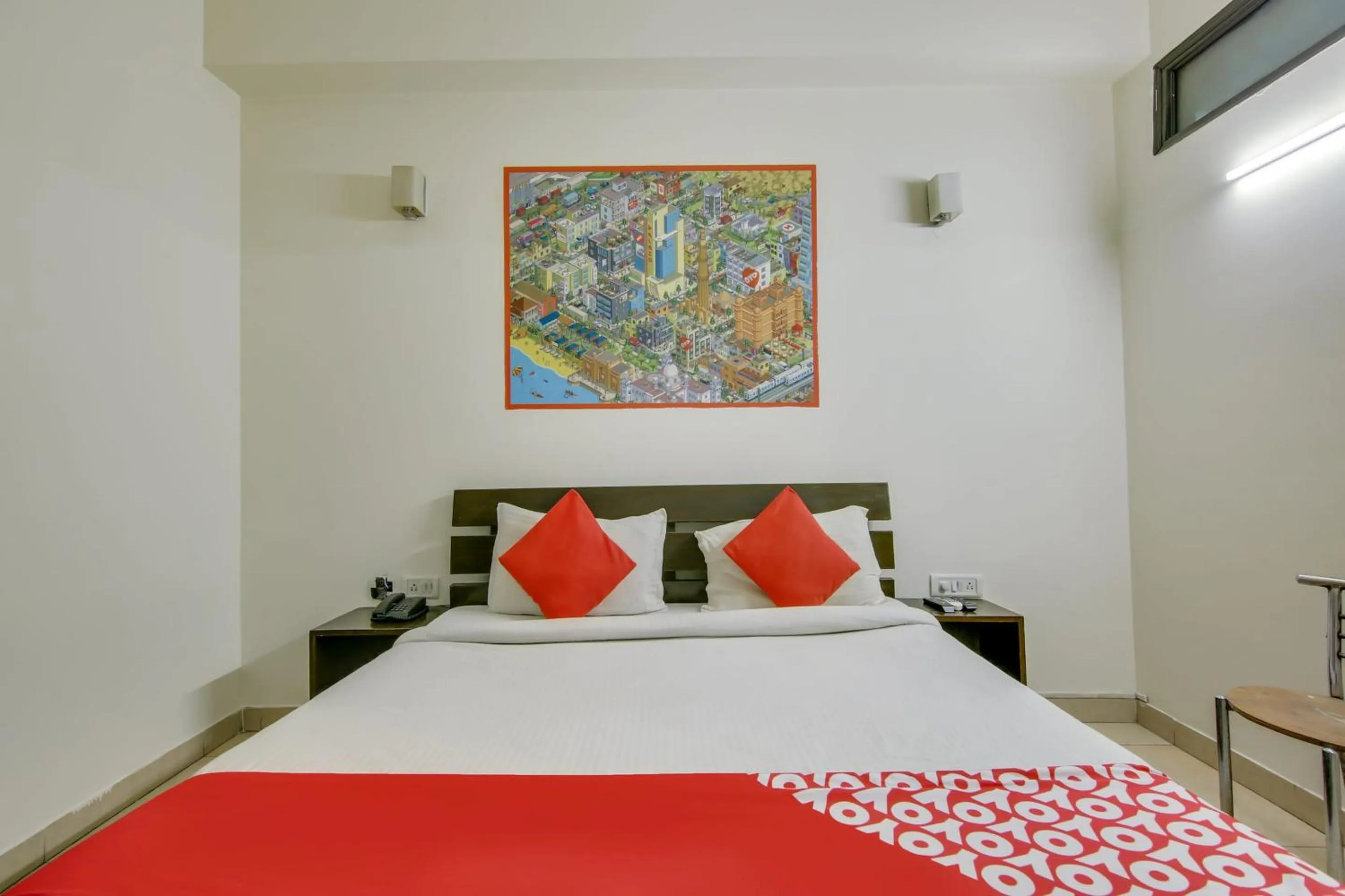 Bedroom, Bed in Hotel O Dream View