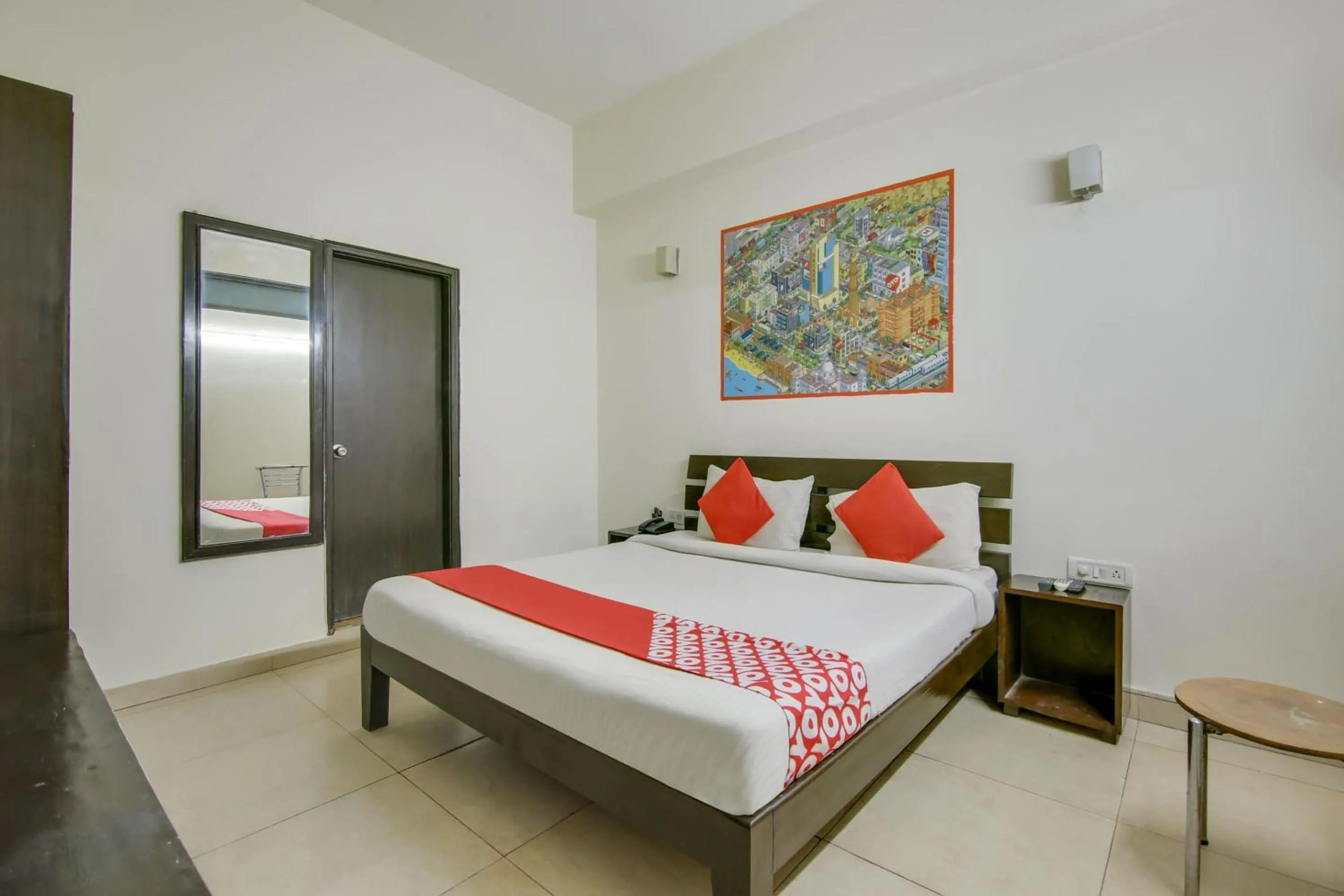 Bedroom, Bed in Hotel O Dream View