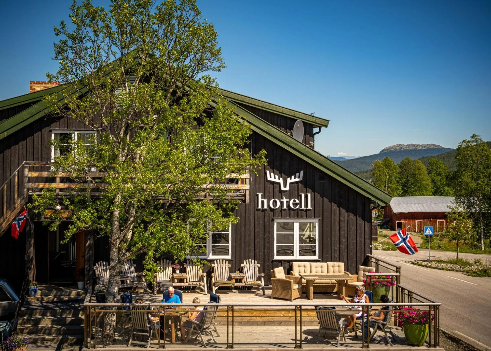 Property building in Skåbu Fjellhotell