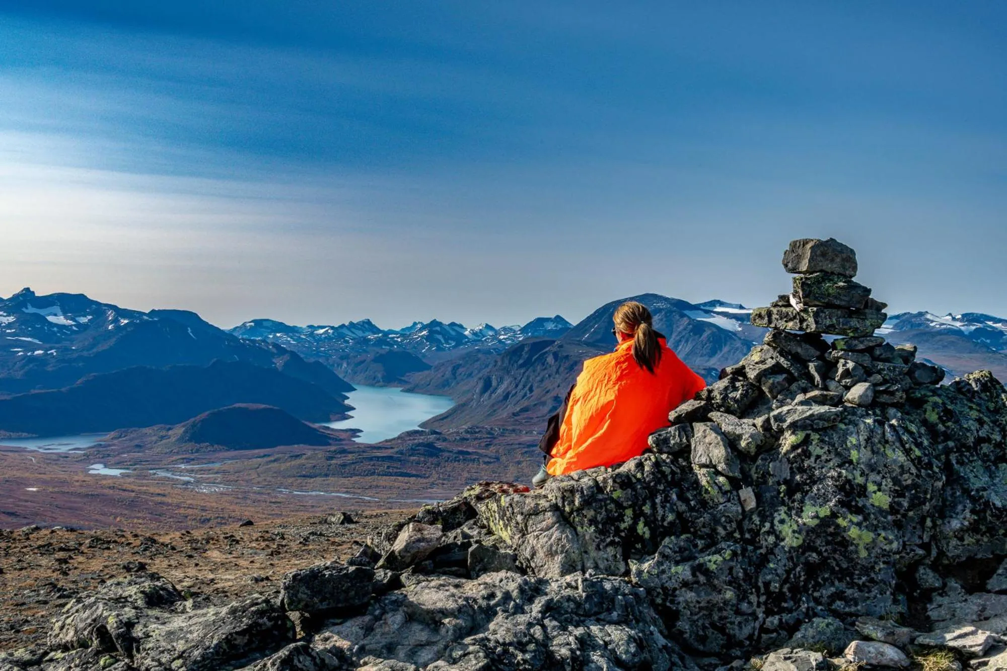 Lake view in Skåbu Fjellhotell