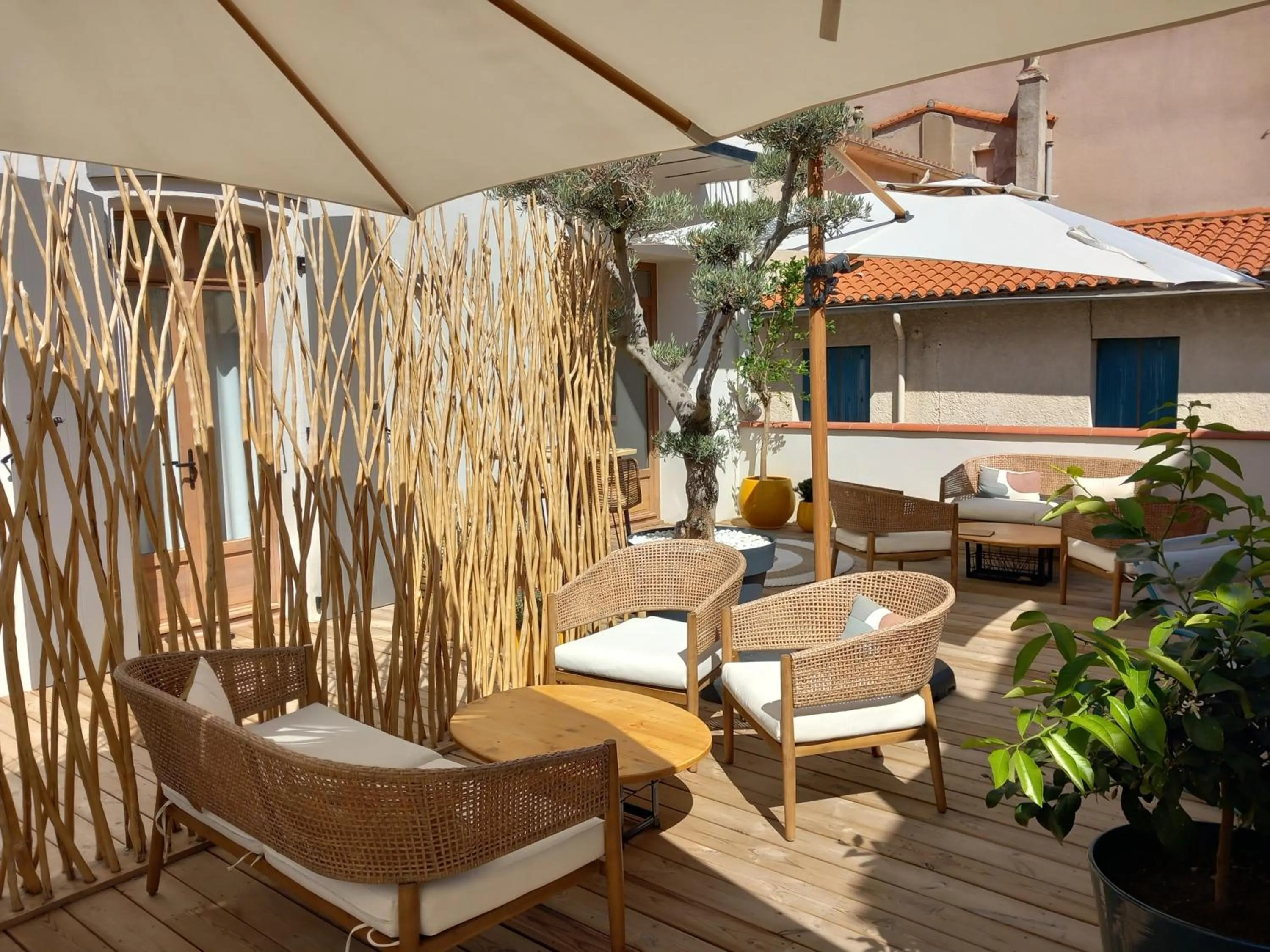 Patio in Intense Boutik-Hôtel