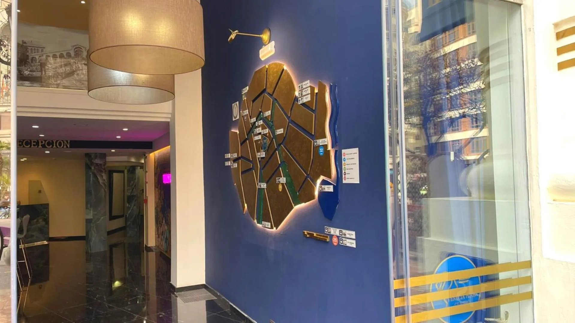 Lobby or reception in Venecia Plaza Centro