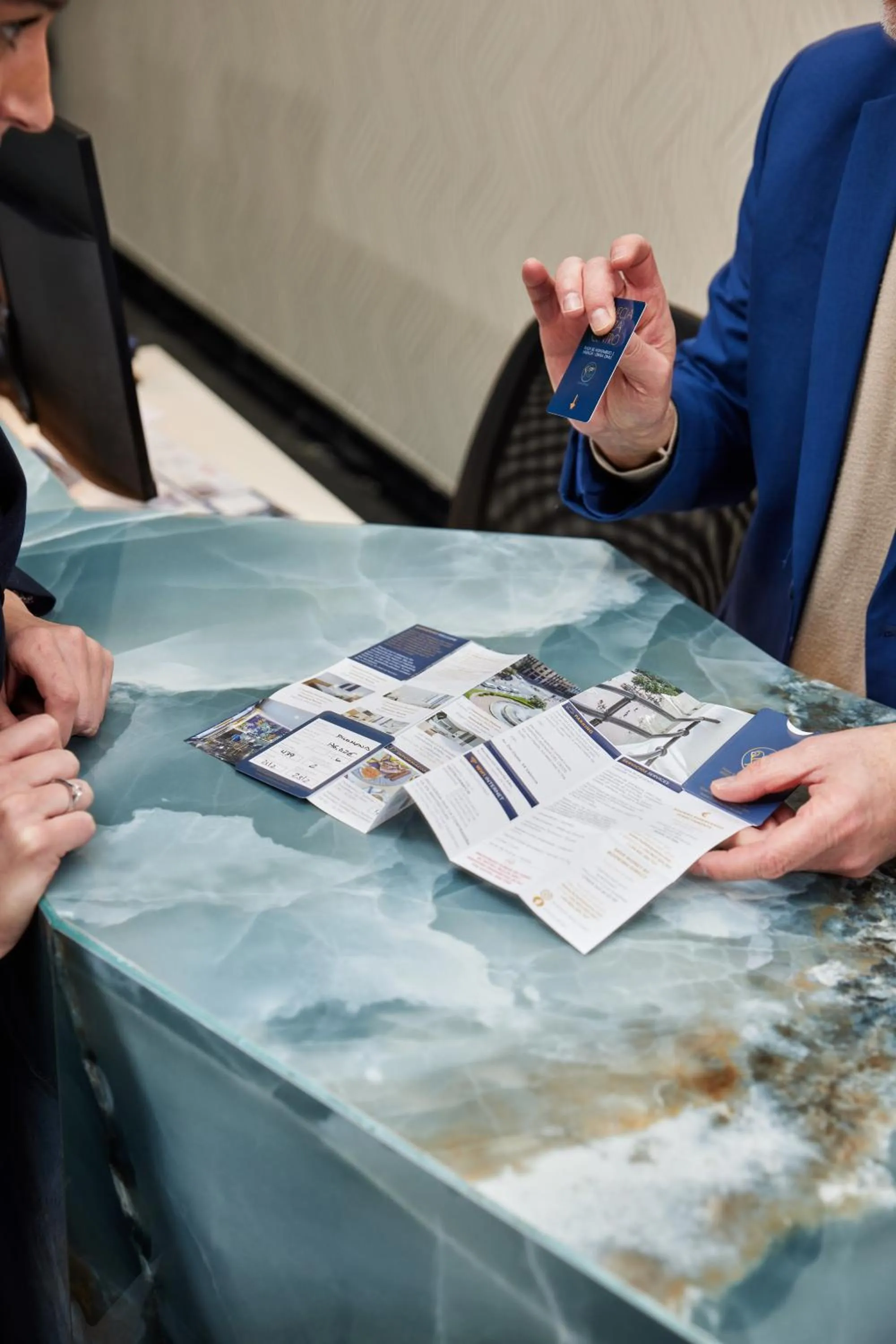 Lobby or reception in Venecia Plaza Centro